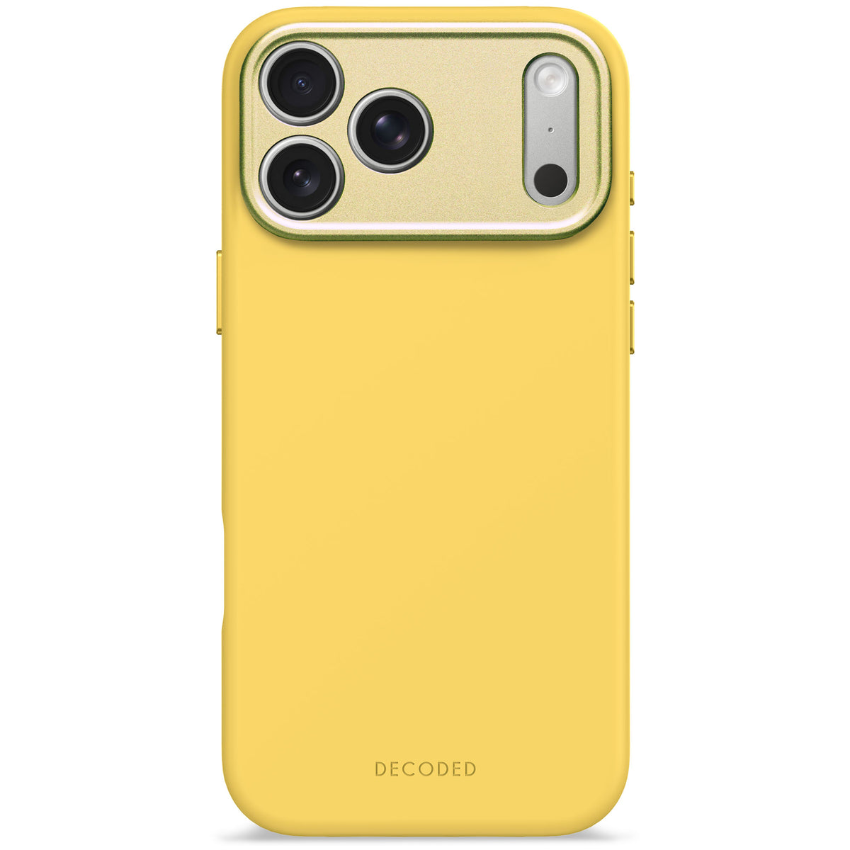 AntiMicrobial Silicone Case iPhone 17 Pro Max - Yuma Yellow