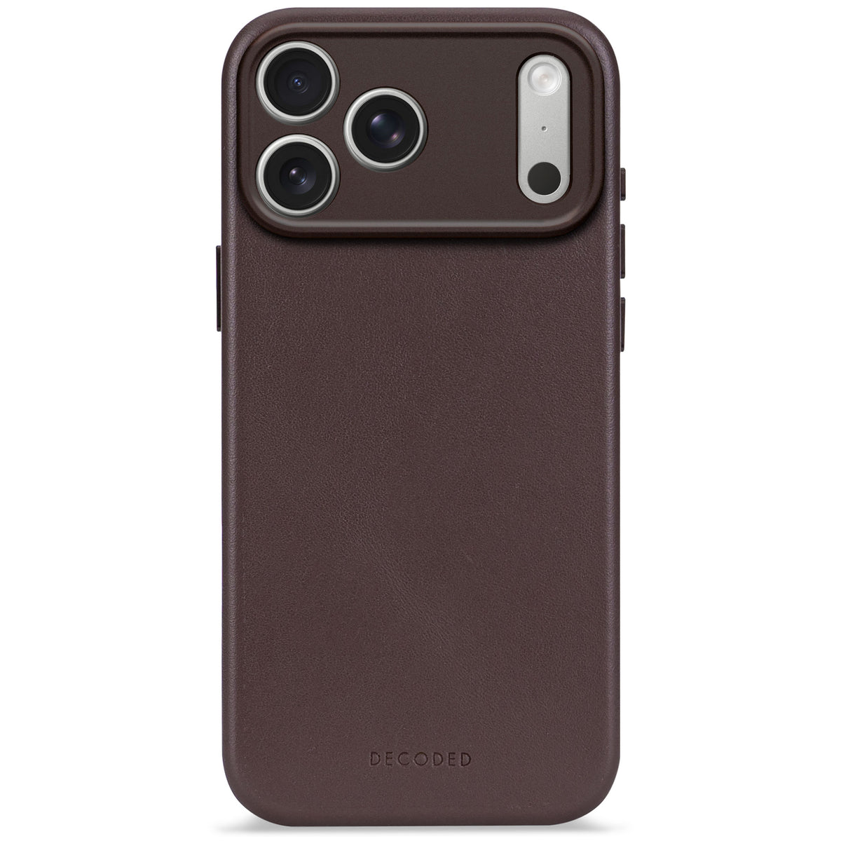 Leather Case iPhone 17 Pro Max - Chocolate Brown - DECODED – Decoded