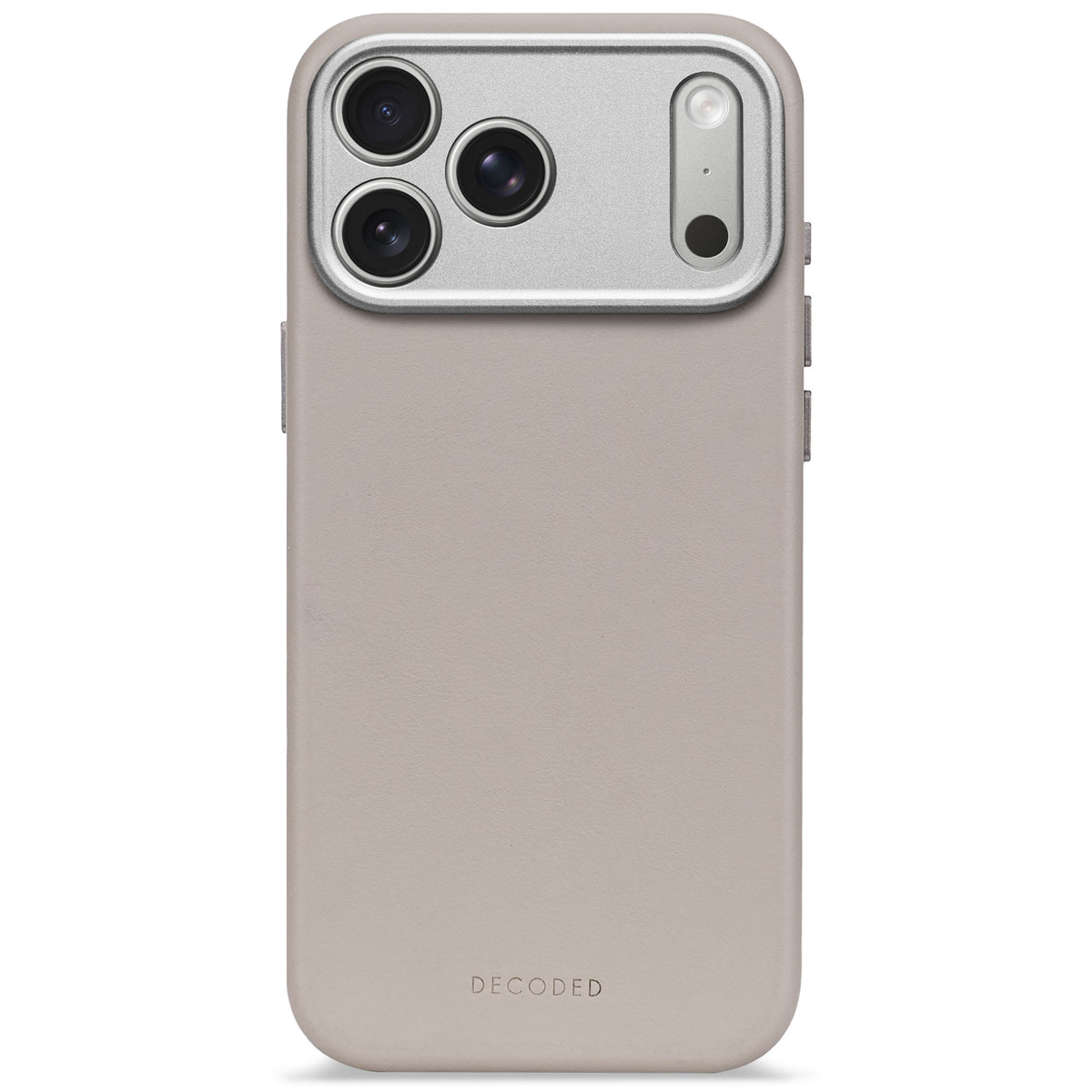 Leather Case iPhone 17 Pro Max - Solid Clay - DECODED – Decoded