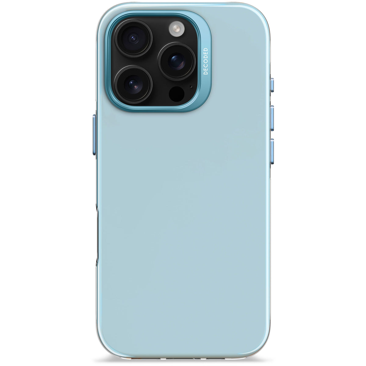 Recycled Plastic Resin Back Cover | Super Sonic Blue | iPhone 16