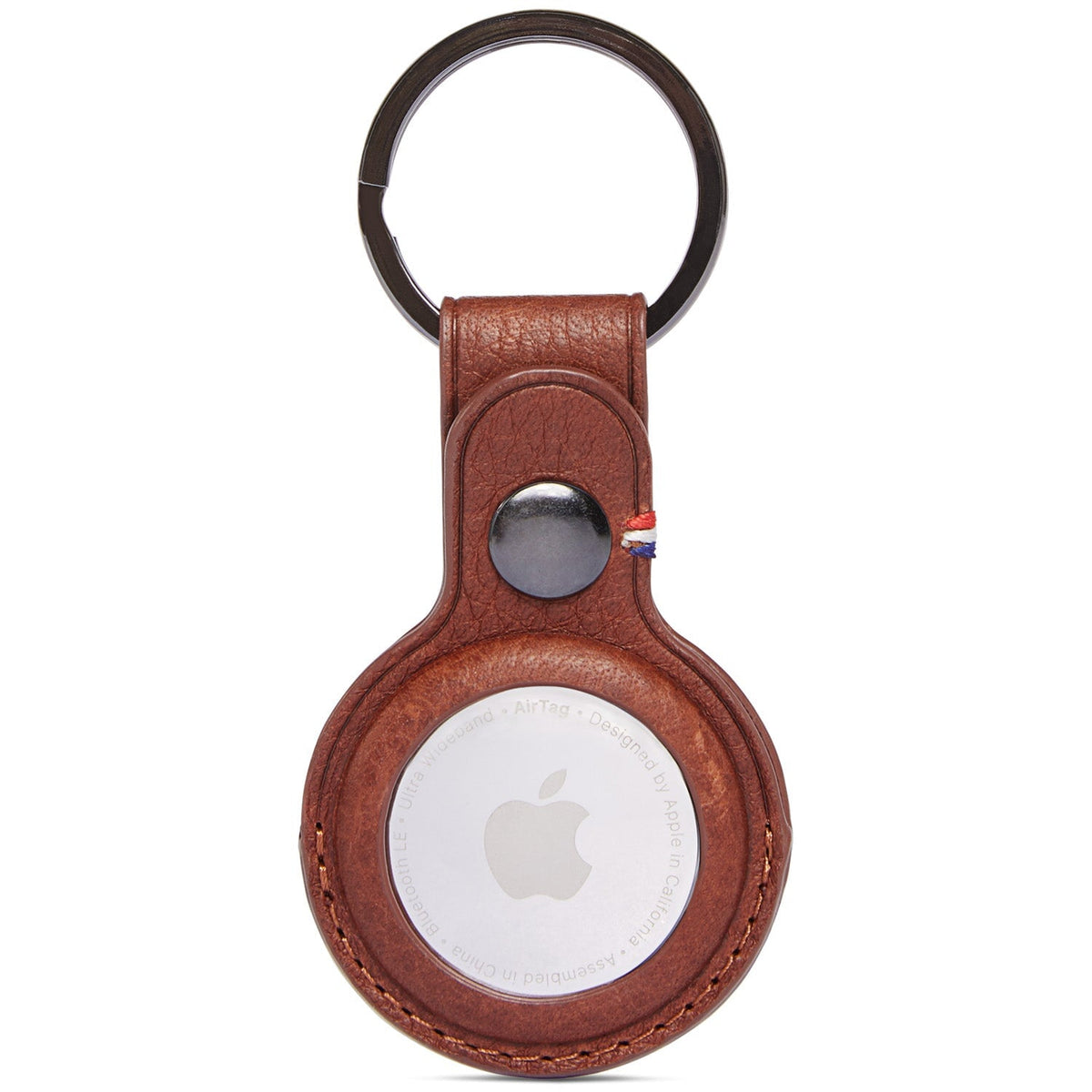 HERMES AirTag キーホルダー ブラウン leather-airtag-keychain-