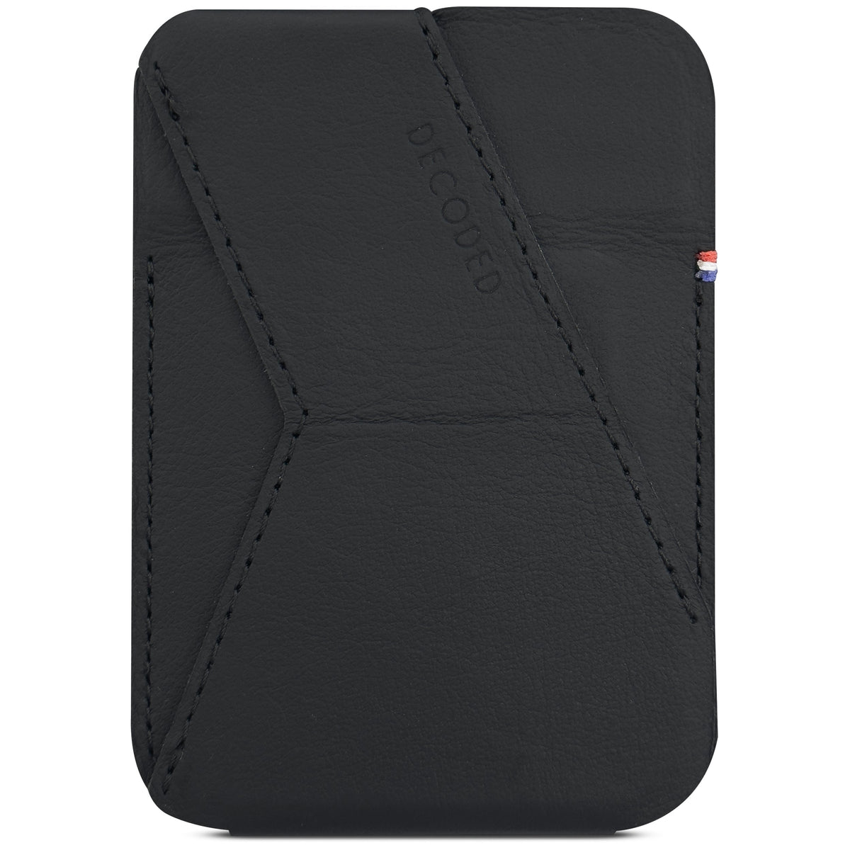 Leather MagSafe Wallet Stand | Black | DA23MCS1BK – Decoded