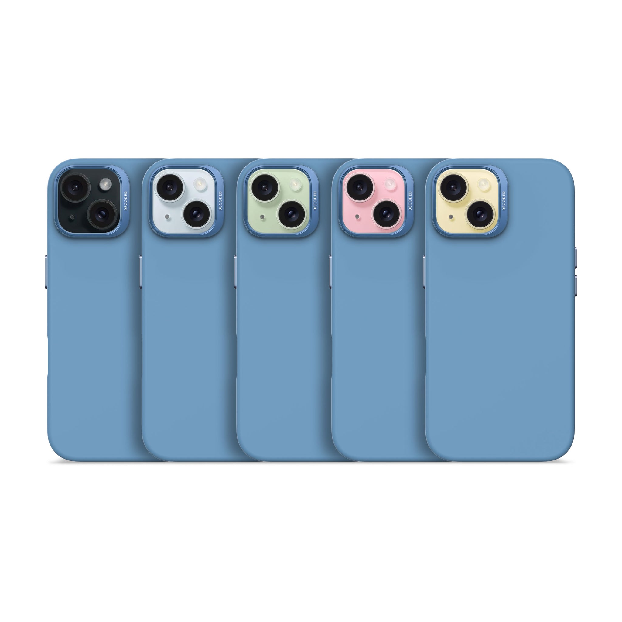 AntiMicrobial Silicone Case | Air Blue | iPhone 13