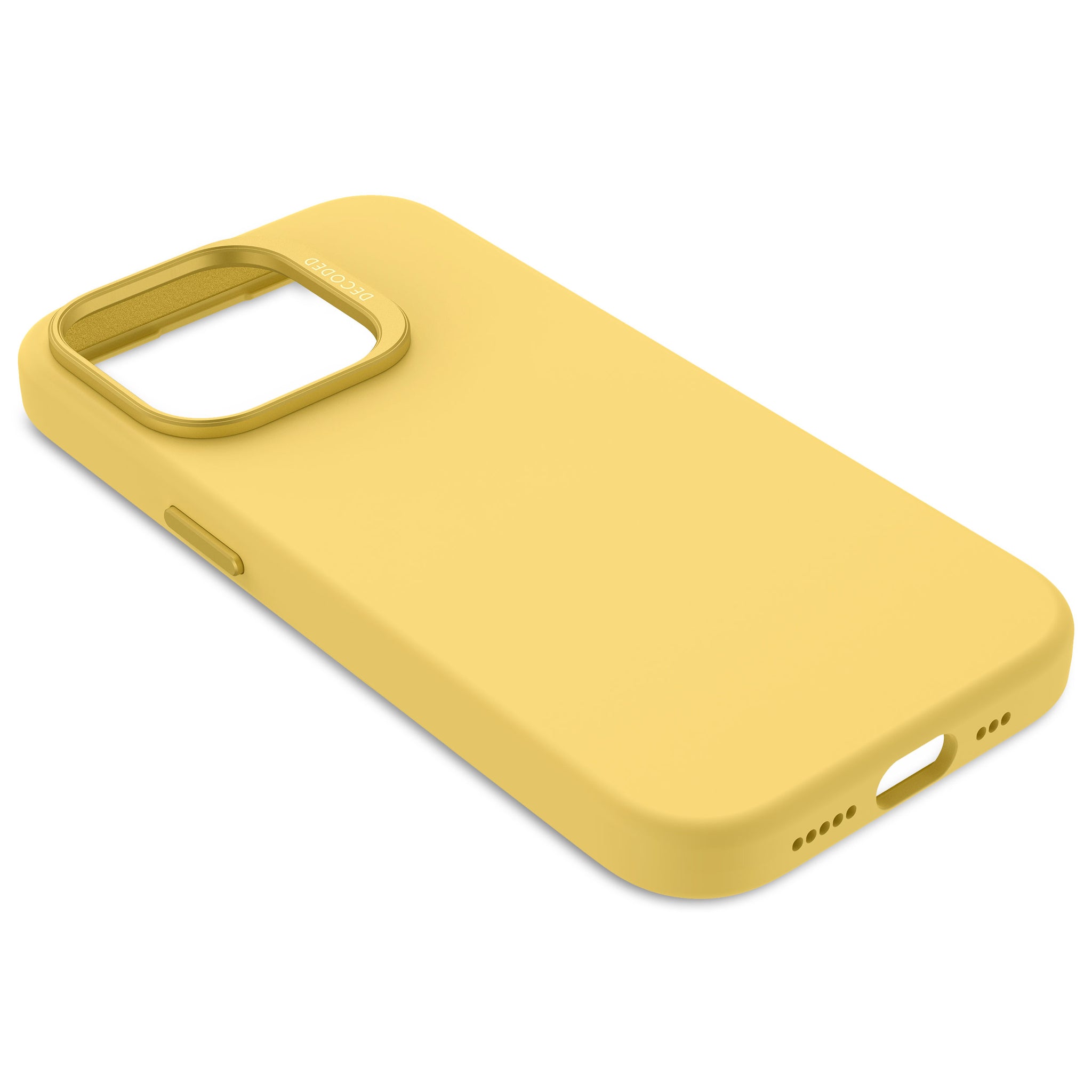 AntiMicrobial Silicone Case | Popcorn Yellow | iPhone 15