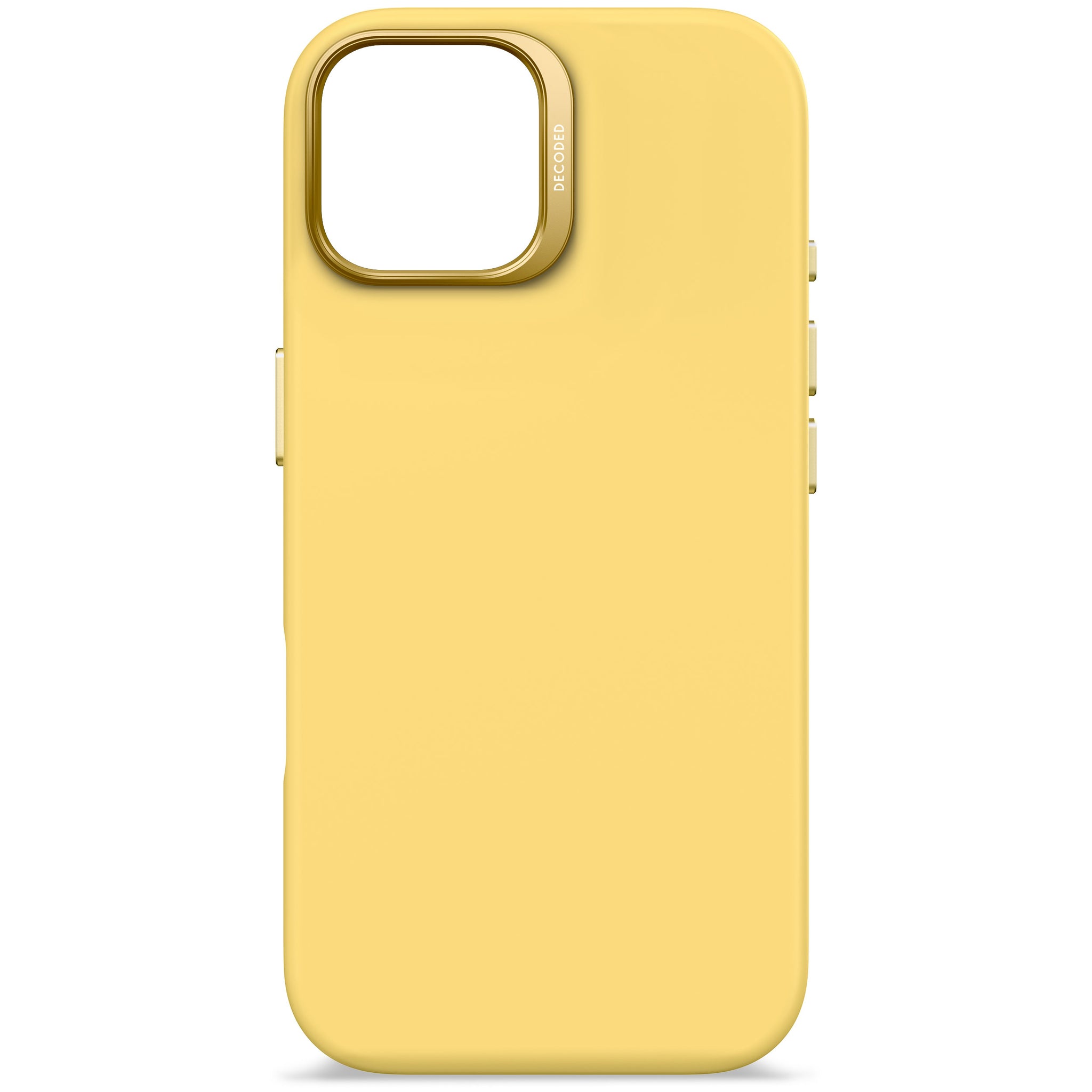 AntiMicrobial Silicone Case | Popcorn Yellow | iPhone 15