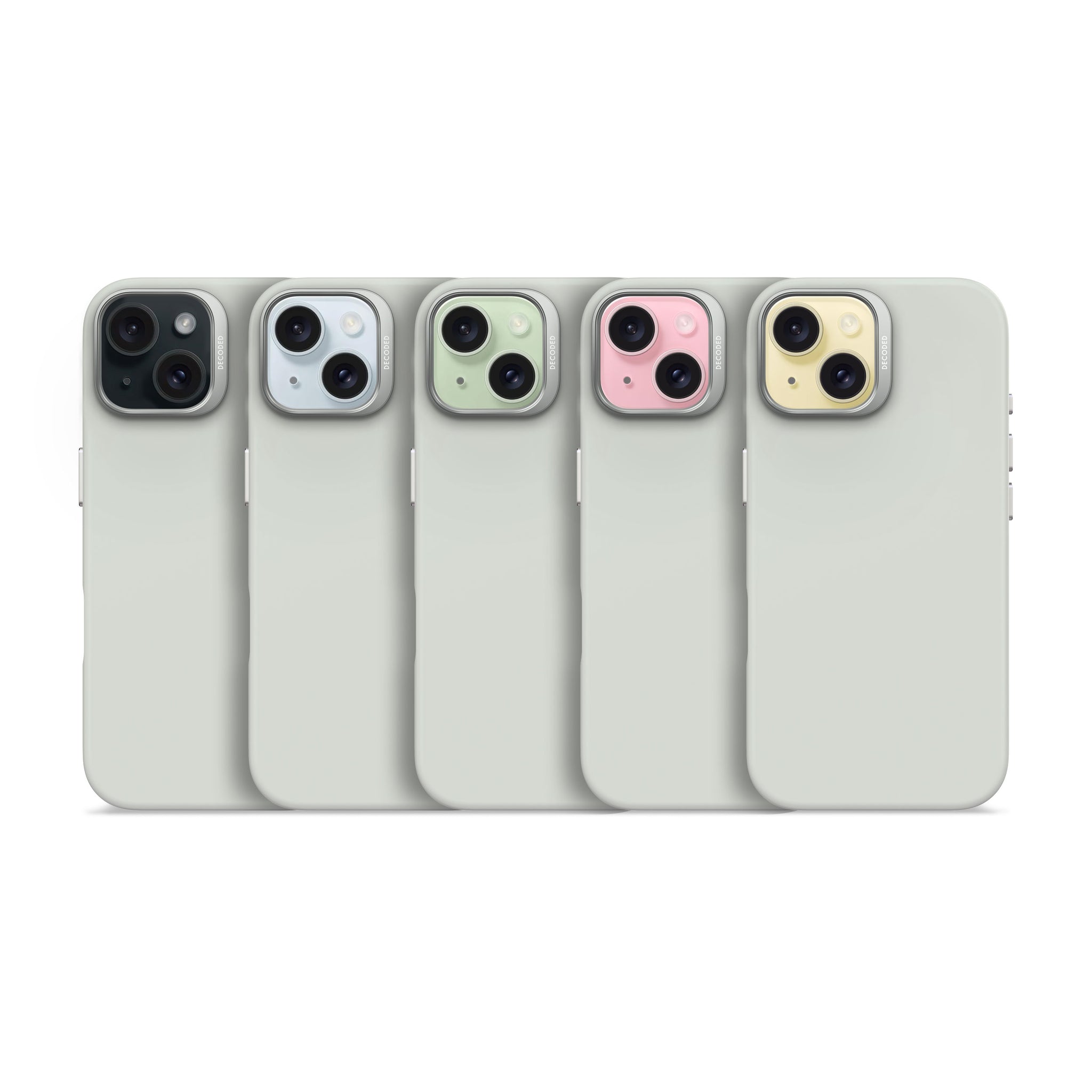 AntiMicrobial Silicone Case | Stone Grey | iPhone 13