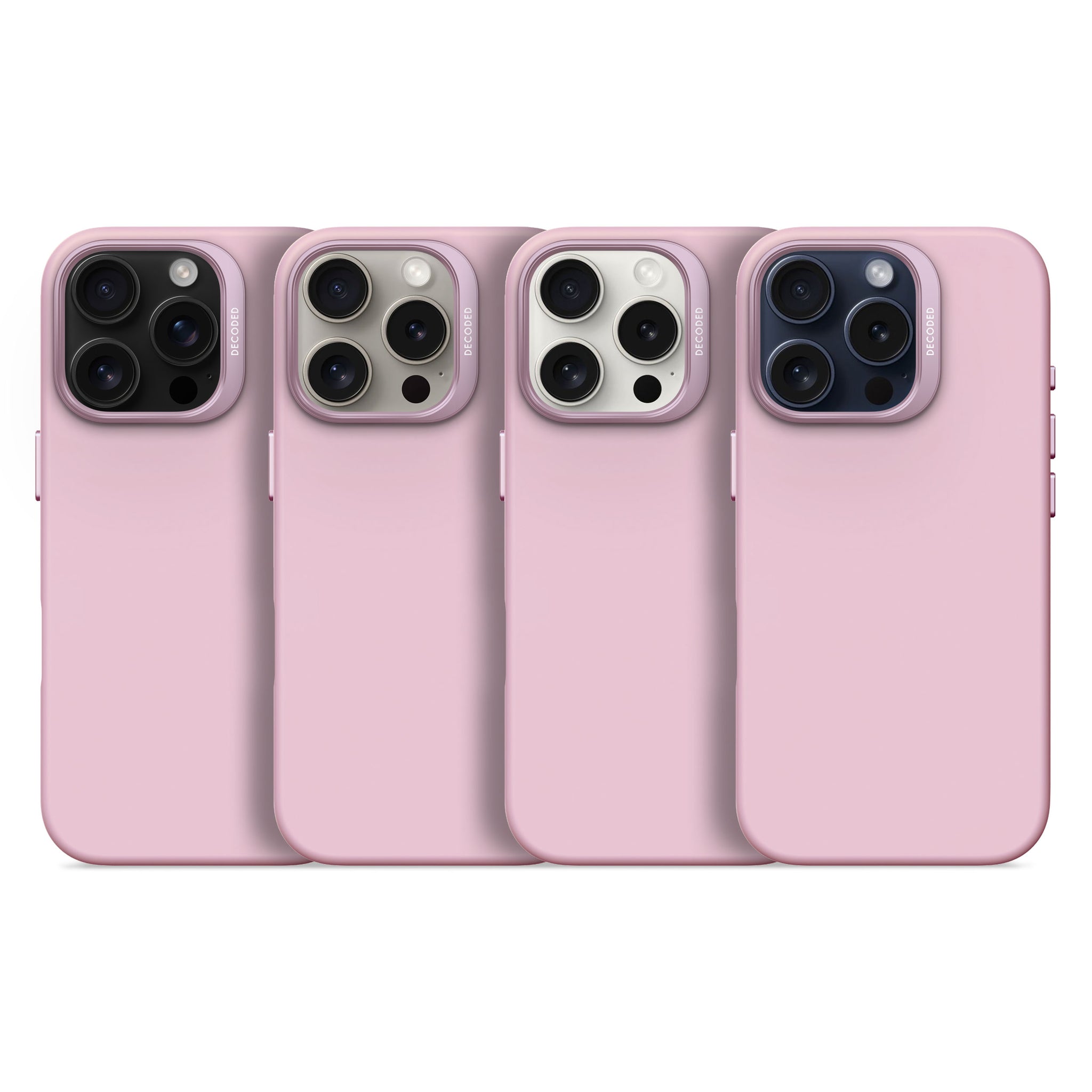 AntiMicrobial Silicone Case | Lilac Purple | iPhone 15 Pro