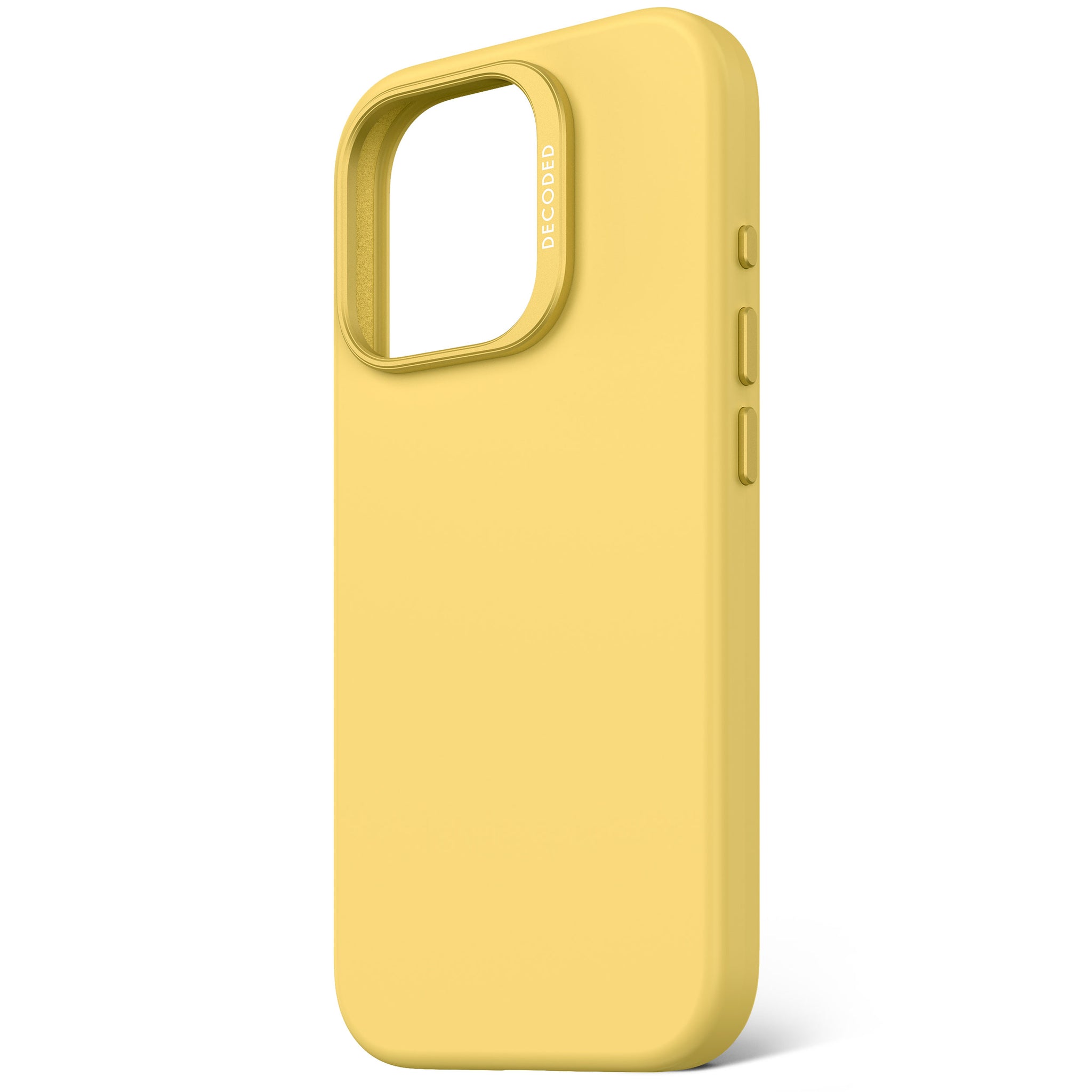 AntiMicrobial Silicone Case | Popcorn Yellow | iPhone 15 Pro