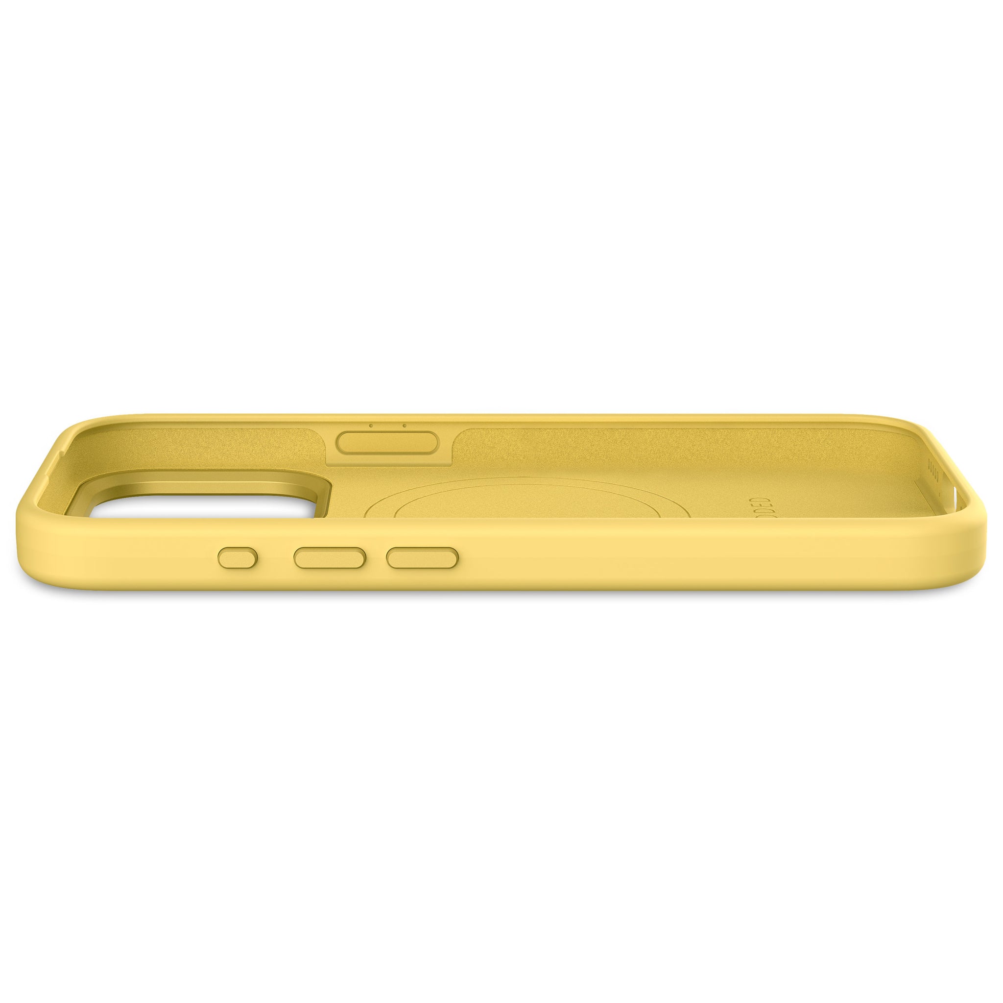 AntiMicrobial Silicone Case | Popcorn Yellow | iPhone 15 Pro