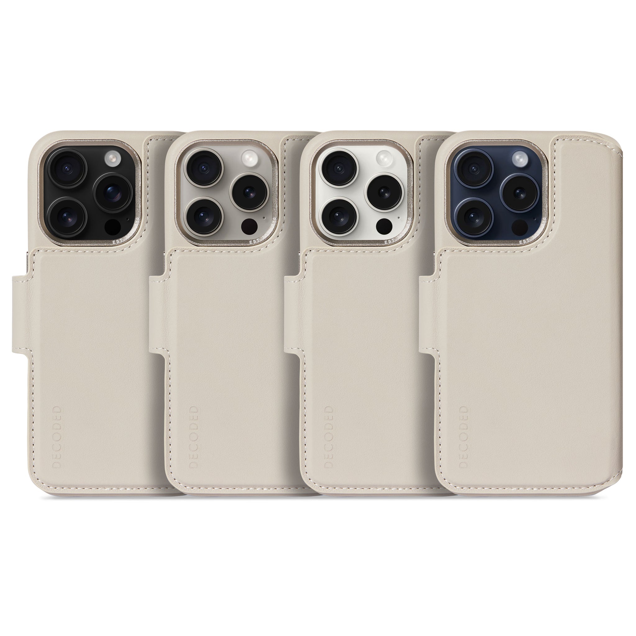 新品未使用　iPhone 15 ケース Full Glam - Beige D24IPO15PDW5CY-18_f34f0928-