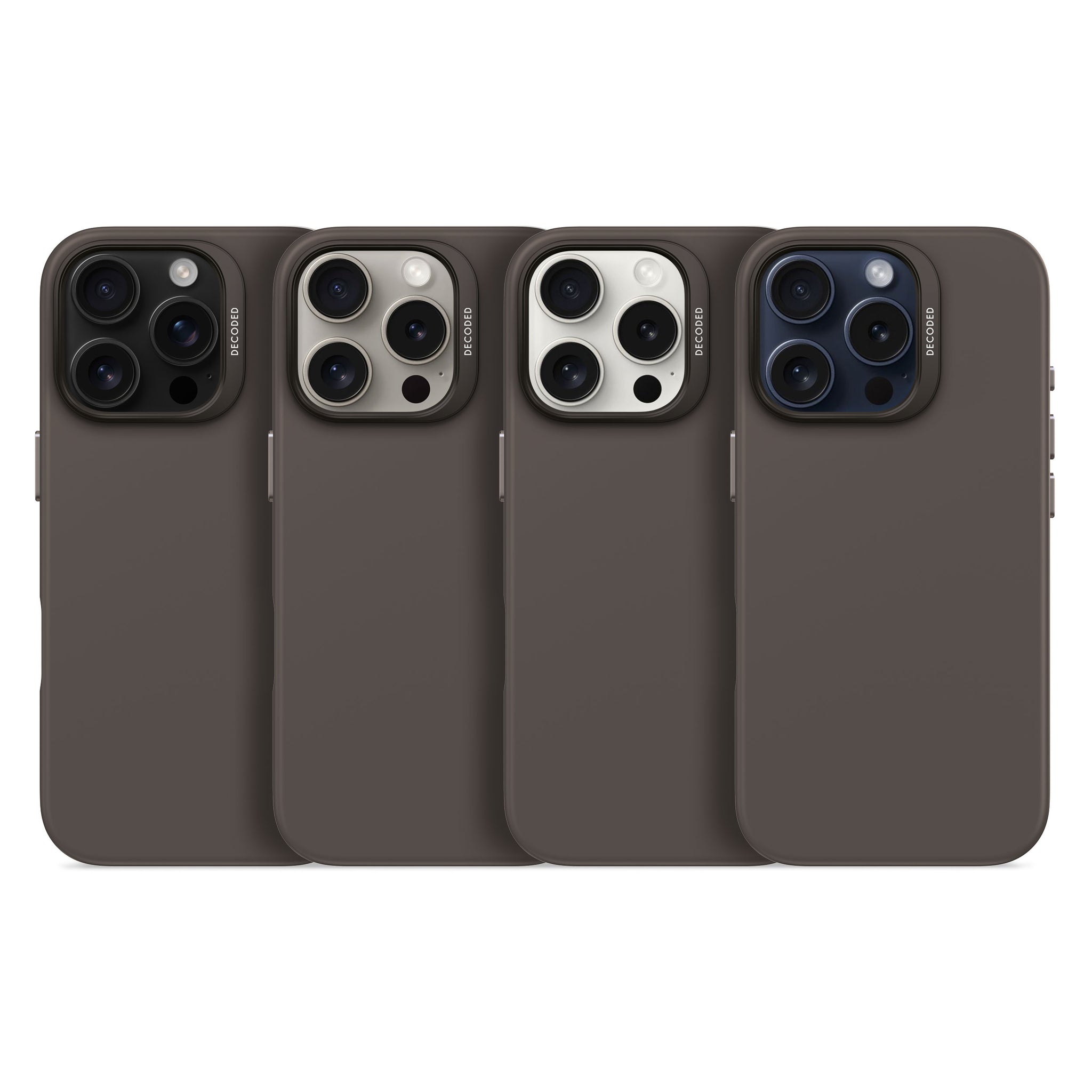 AntiMicrobial Silicone Case | Phantom Black | iPhone 15 Pro Max