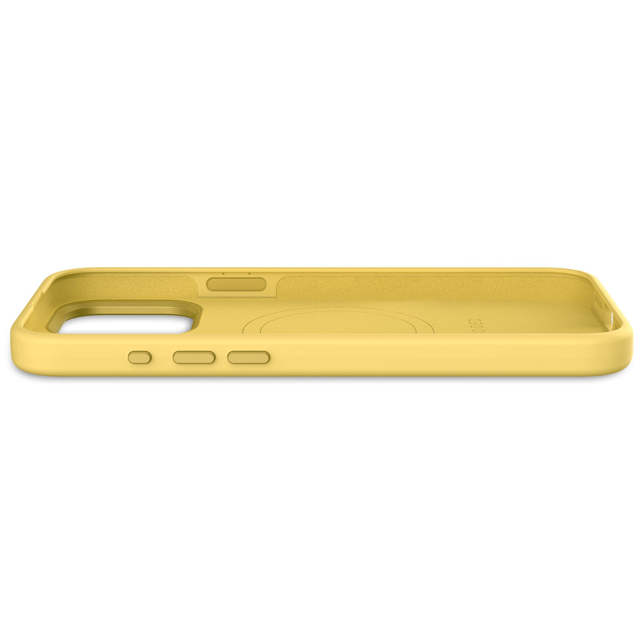 AntiMicrobial Silicone Case | Popcorn Yellow | iPhone 15 Pro Max