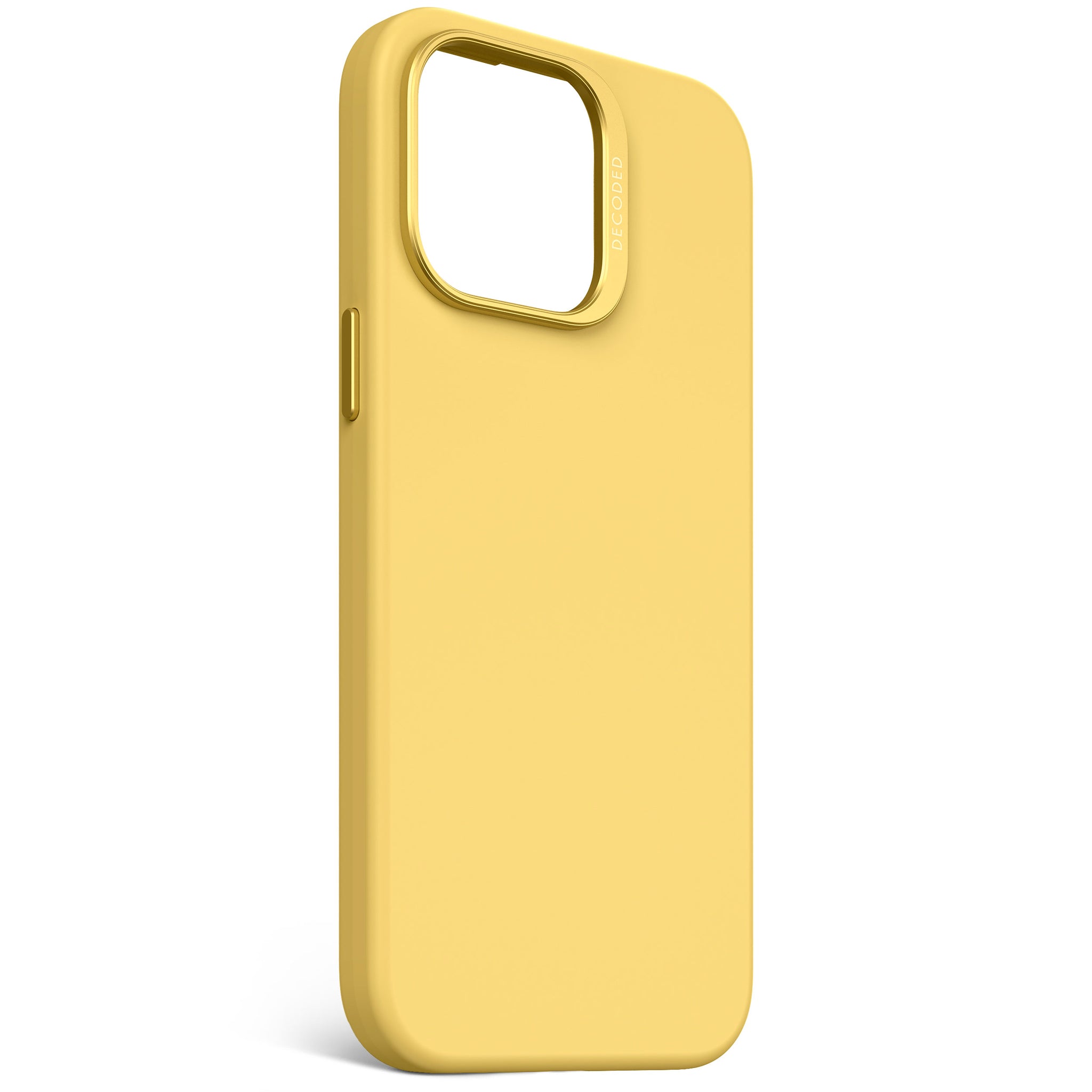 AntiMicrobial Silicone Case | Popcorn Yellow | iPhone 15 Pro Max