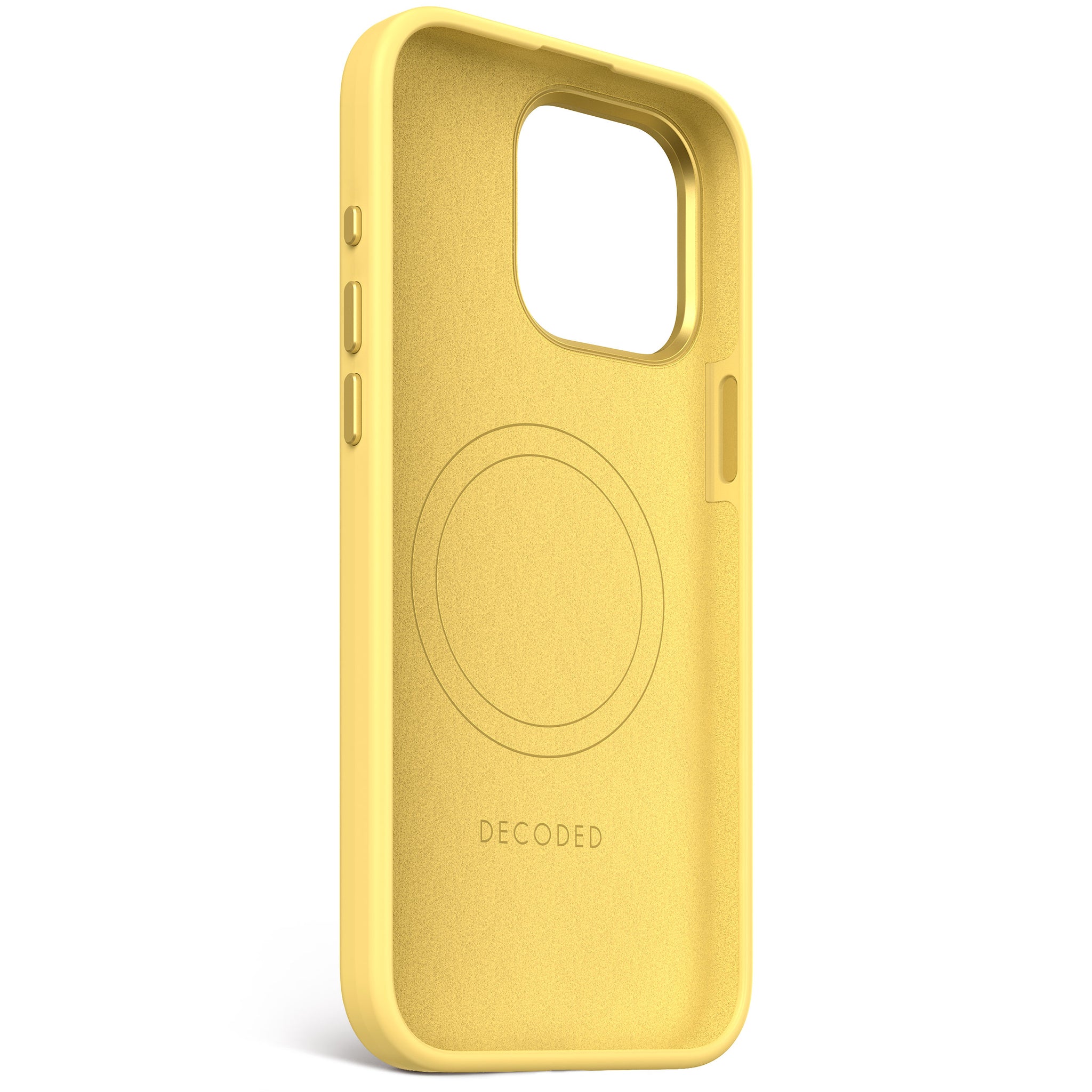 AntiMicrobial Silicone Case | Popcorn Yellow | iPhone 15 Pro Max