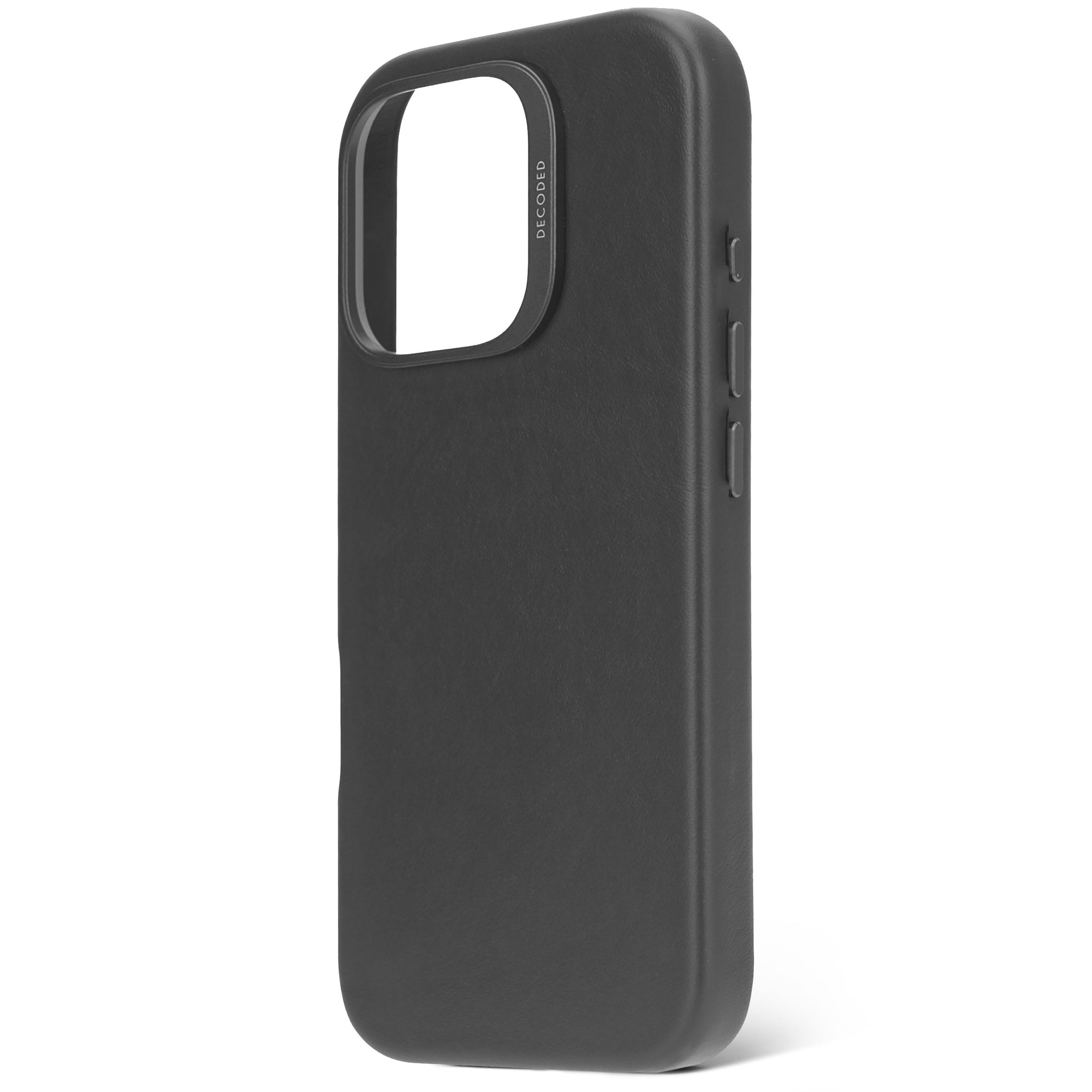 Leather Case iPhone 16 Pro - Black - DECODED – Decoded