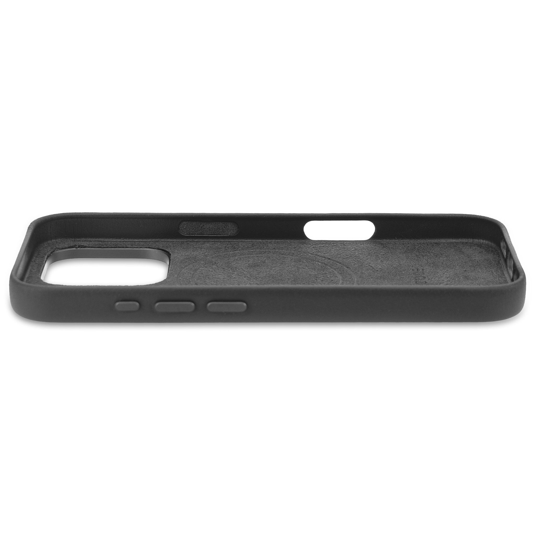 Leather Case iPhone 16 Pro - Black - DECODED – Decoded