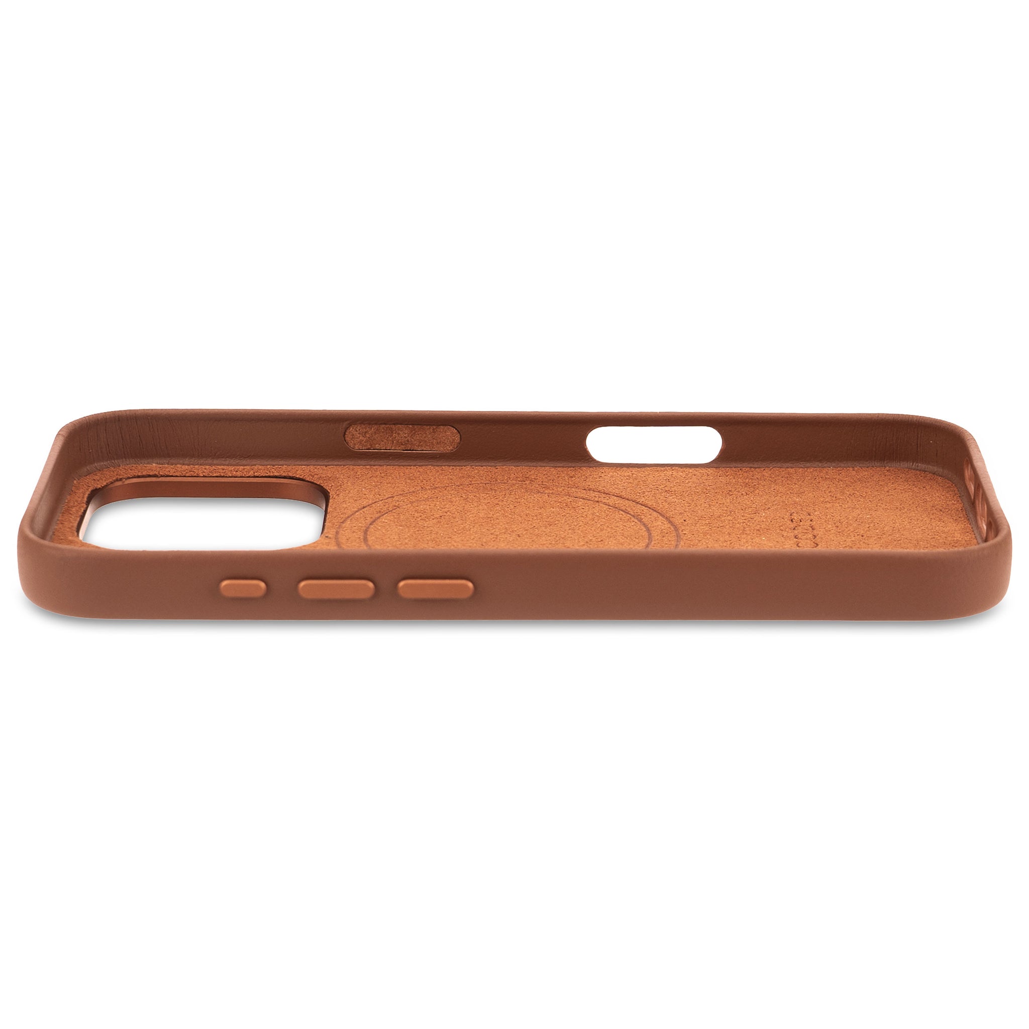 Leather Case iPhone 16 Pro - Tan Brown - DECODED – Decoded