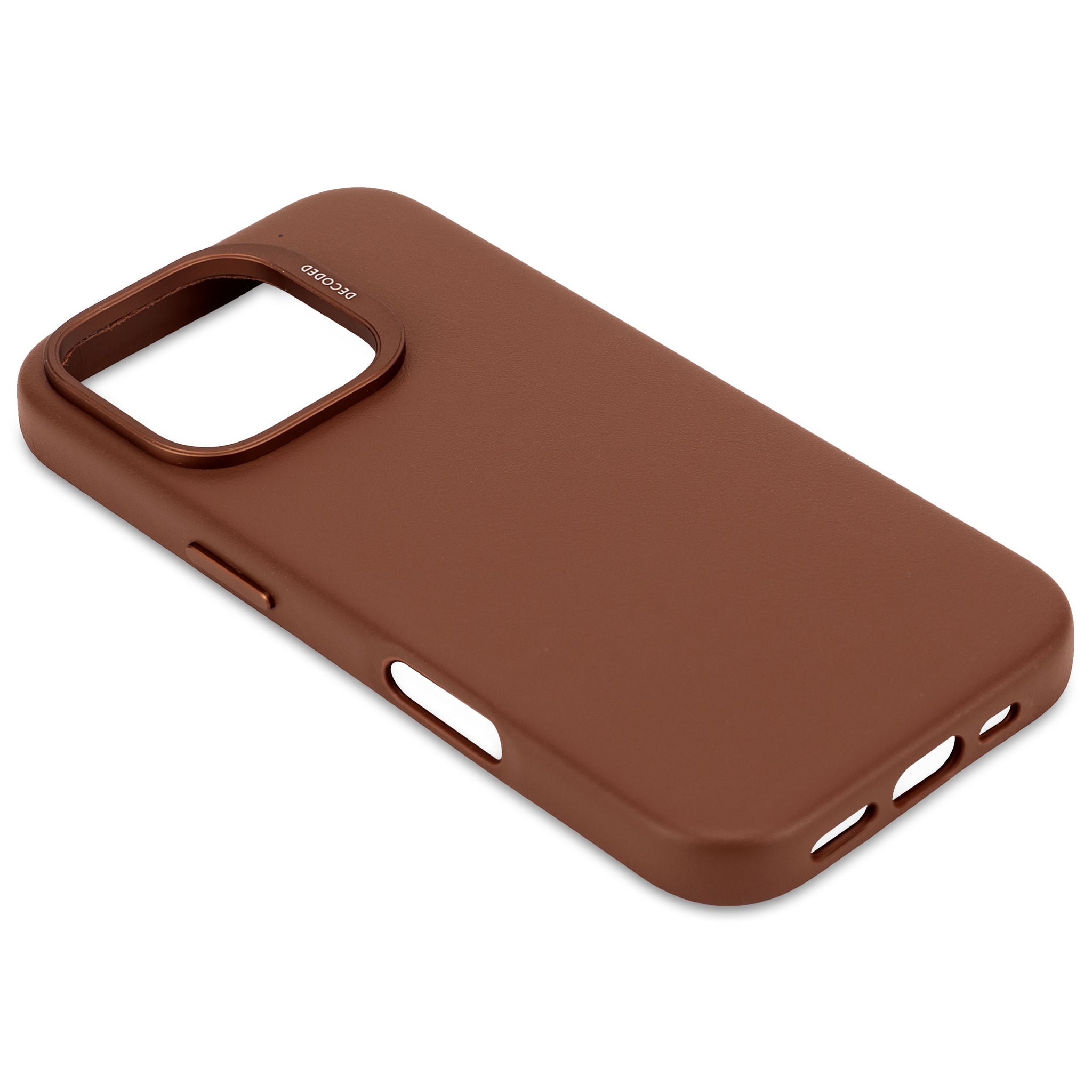 Leather Case iPhone 16 Pro - Tan Brown - DECODED – Decoded