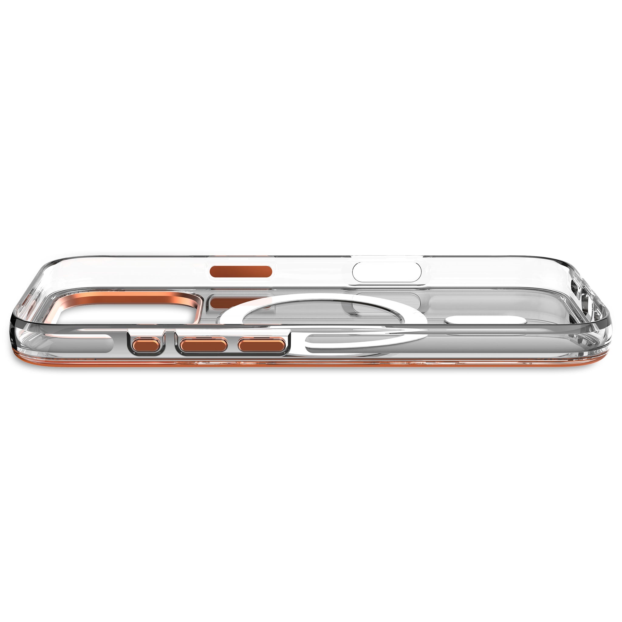 Recycled Plastic Resin Back Cover | Tangerine Orange | iPhone 16