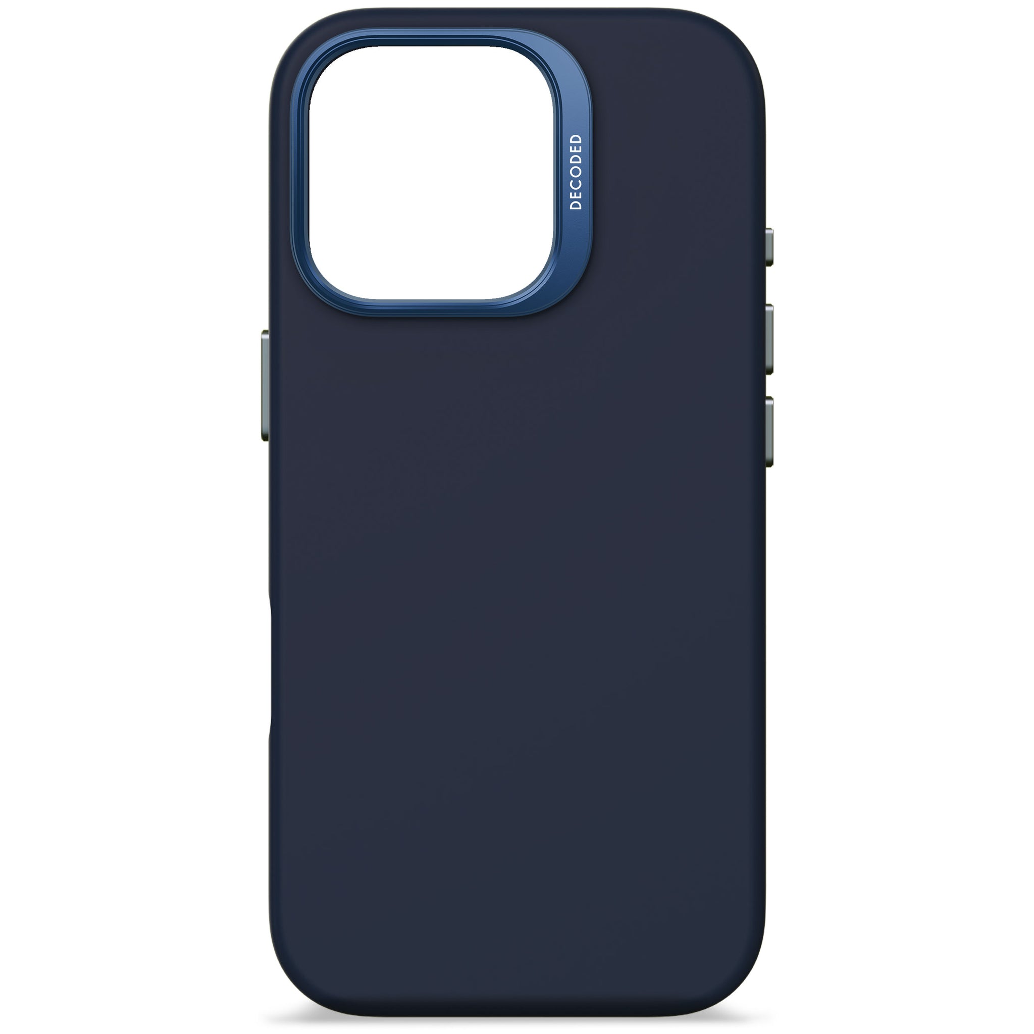 AntiMicrobial Silicone Case iPhone 16 Pro - Blue Print - DECODED