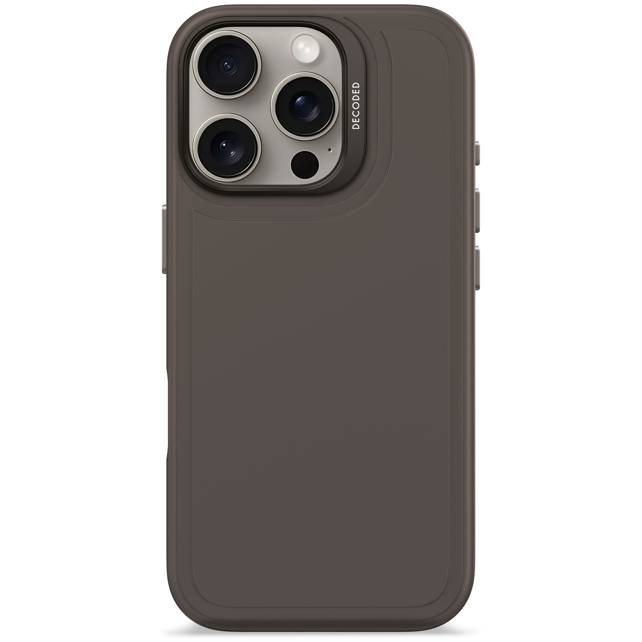 AntiMicrobial Silicone Stacks Case | Phantom Black | iPhone 16 Pro