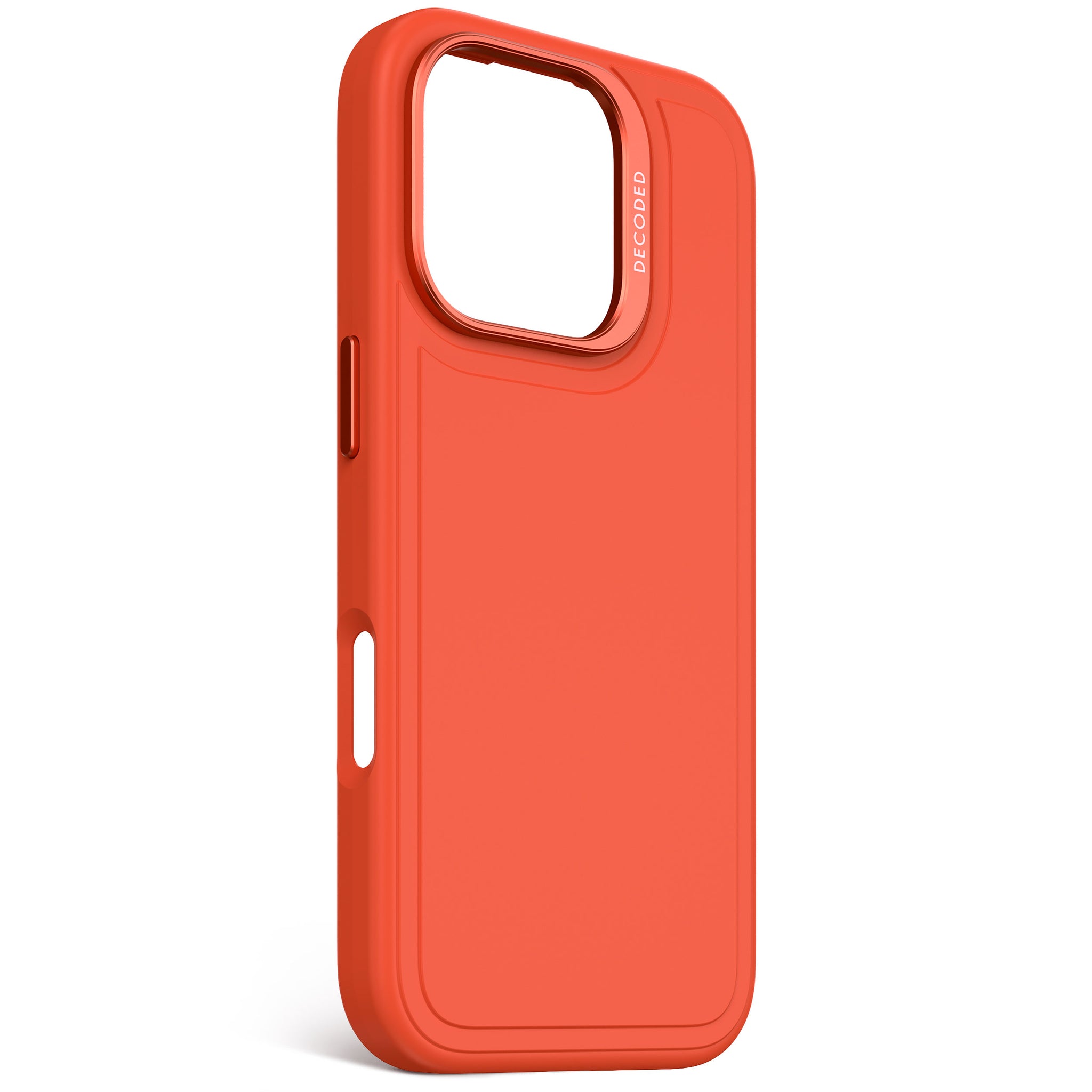 AntiMicrobial Silicone Stacks Case iPhone 16 Pro - Tangerine