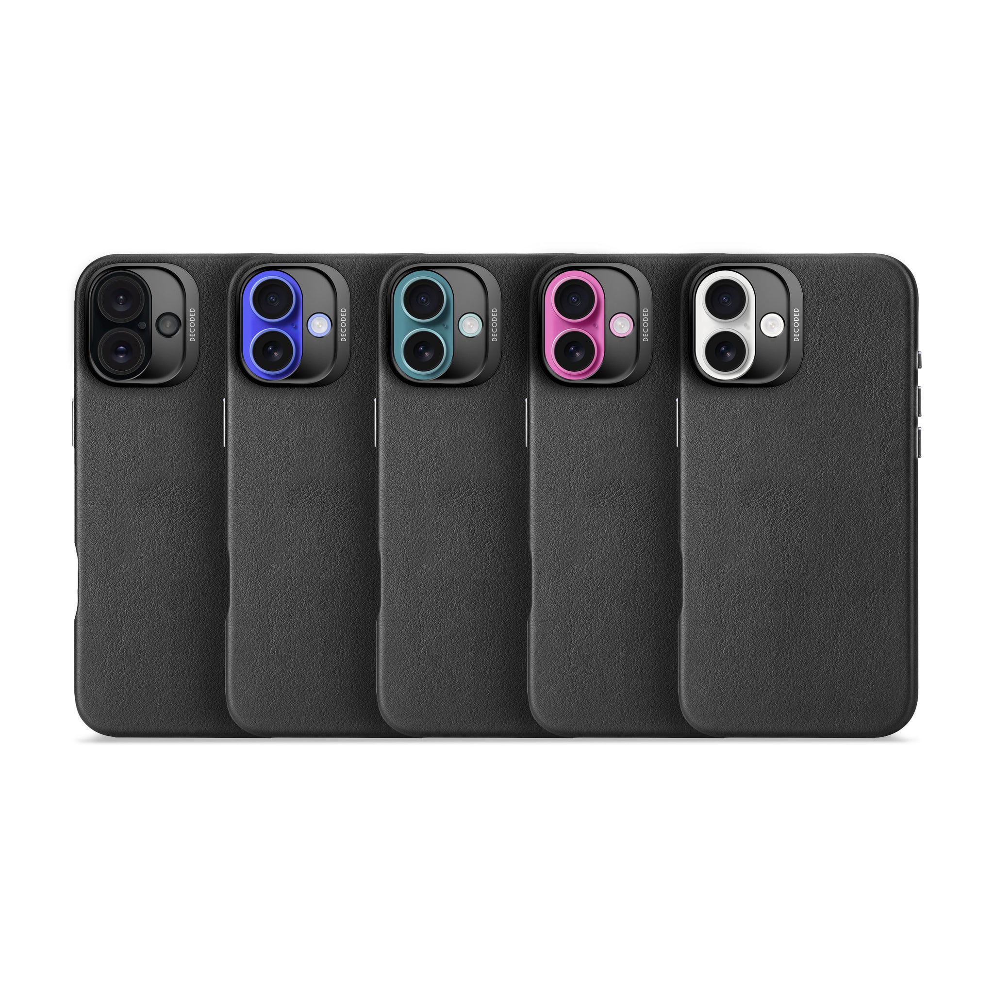 ［tk］iPhone16 256㎇　ブラック 本革ケース付き Leather Case iPhone 16 Plus - Black - DECODED – Decoded