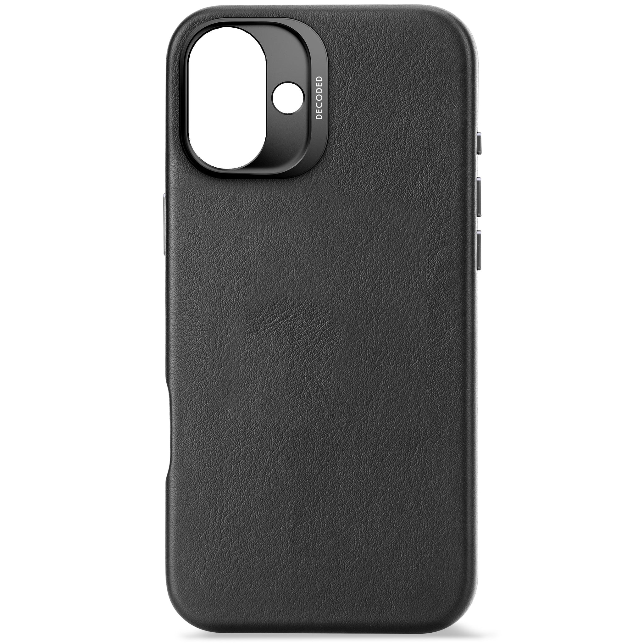 Leather Case iPhone 16 Plus - Black - DECODED – Decoded