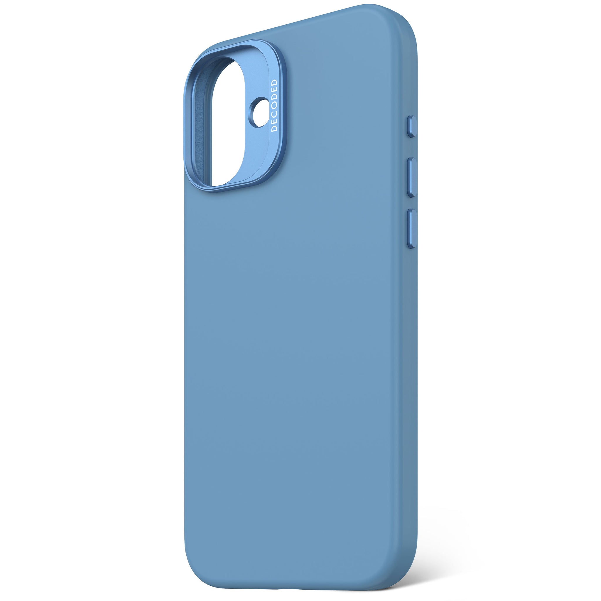 DECODED AntiMicrobial Silicone Case | Air Blue | iPhone 16 Plus DECODED AntiMicrobial Silicone Case | Air Blue | iPhone 16 Plus