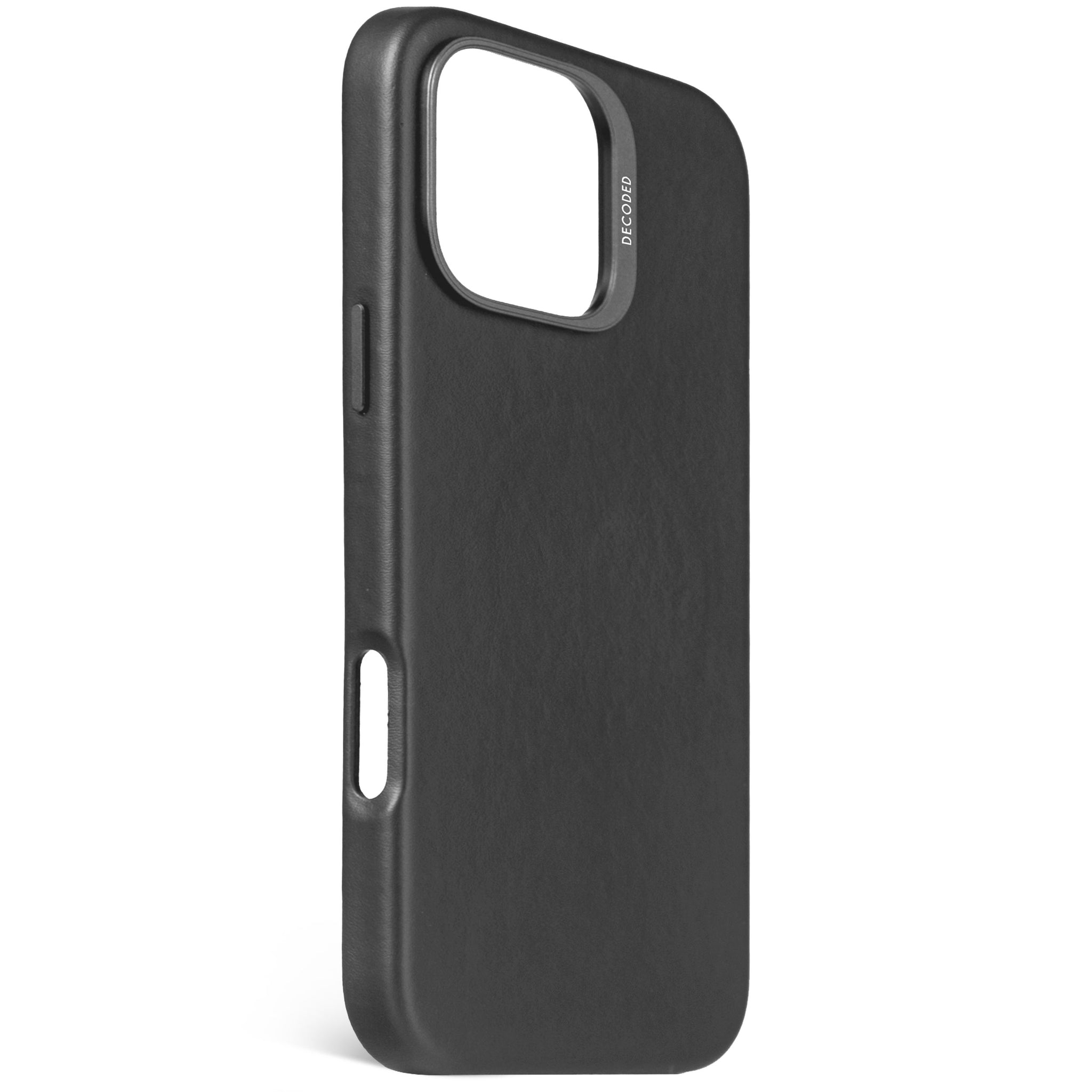 iphone 16 Pro Max レザーデザインケース Leather Case iPhone 16 Pro Max - Black - DECODED – Decoded