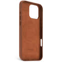 Étui En Cuir Véritable Suncase Pour IPhone 16 (6,1") - Ultra Fin, Languette D'extraction, Couleur Cognac Brûlé, Fabriqué à La Main - 10