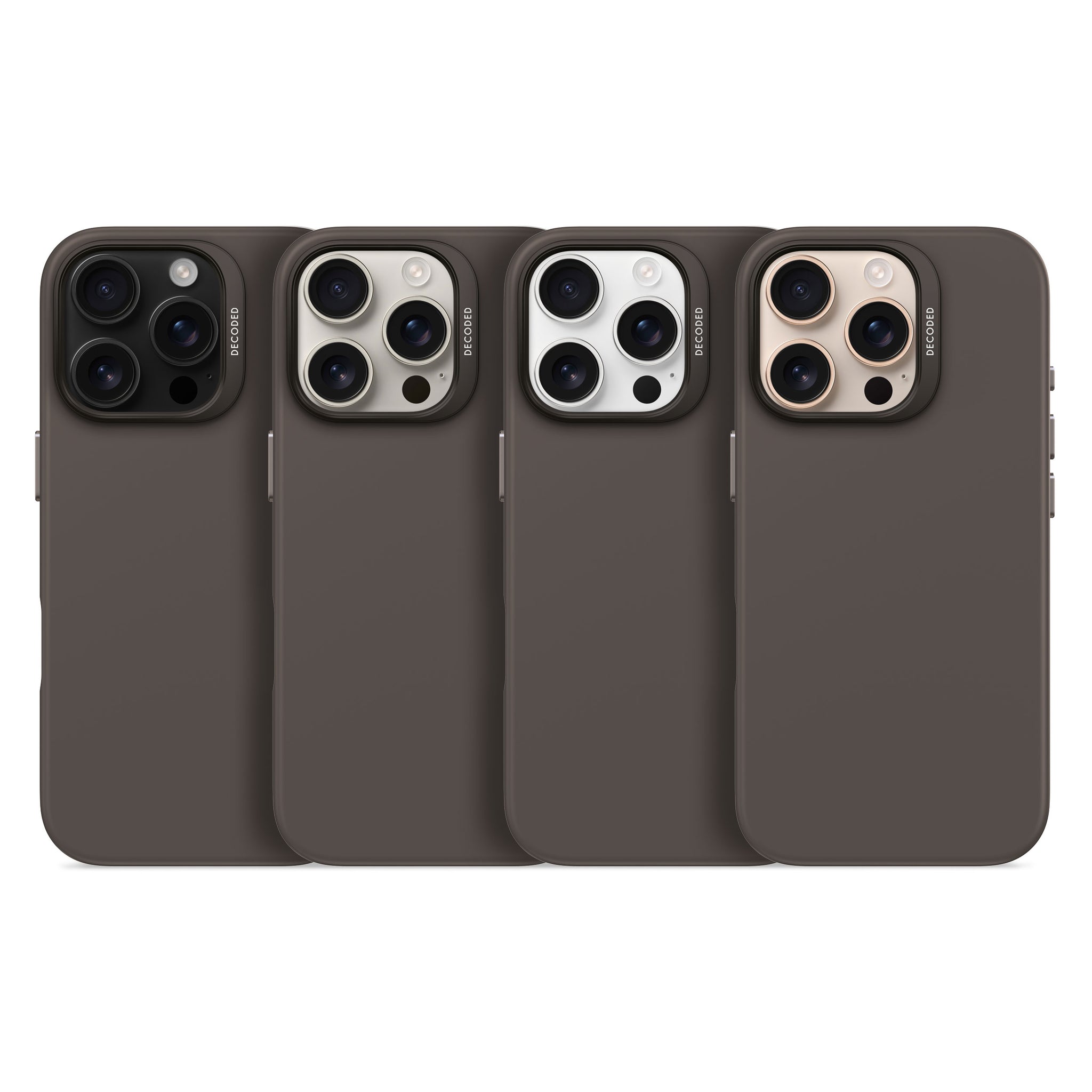 AntiMicrobial Silicone Case iPhone 16 Pro Max - Phantom Black