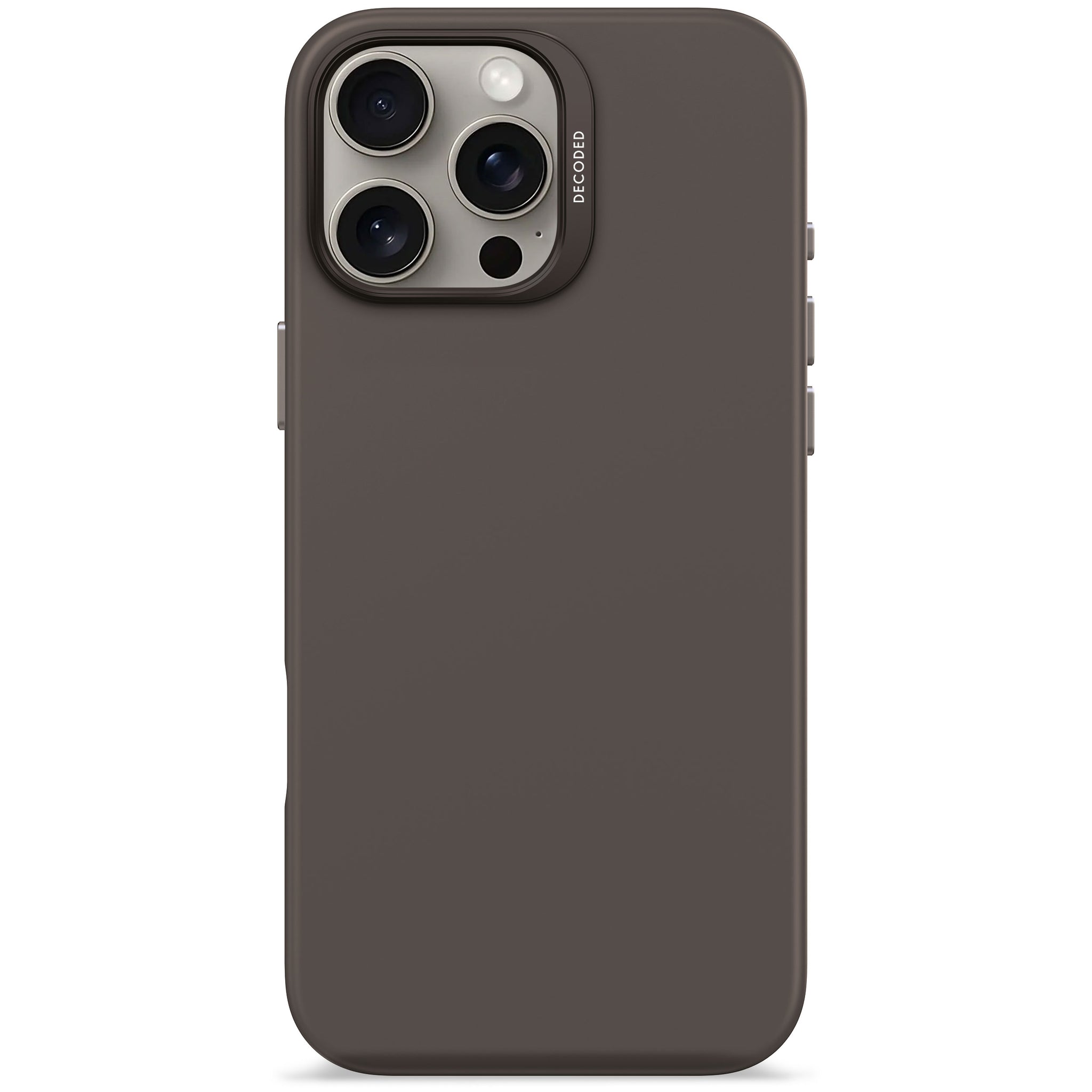 DECODED AntiMicrobial Silicone Case | Phantom Black | iPhone 16 Pro Max DECODED AntiMicrobial Silicone Case | Phantom Black | iPhone 16 Pro Max