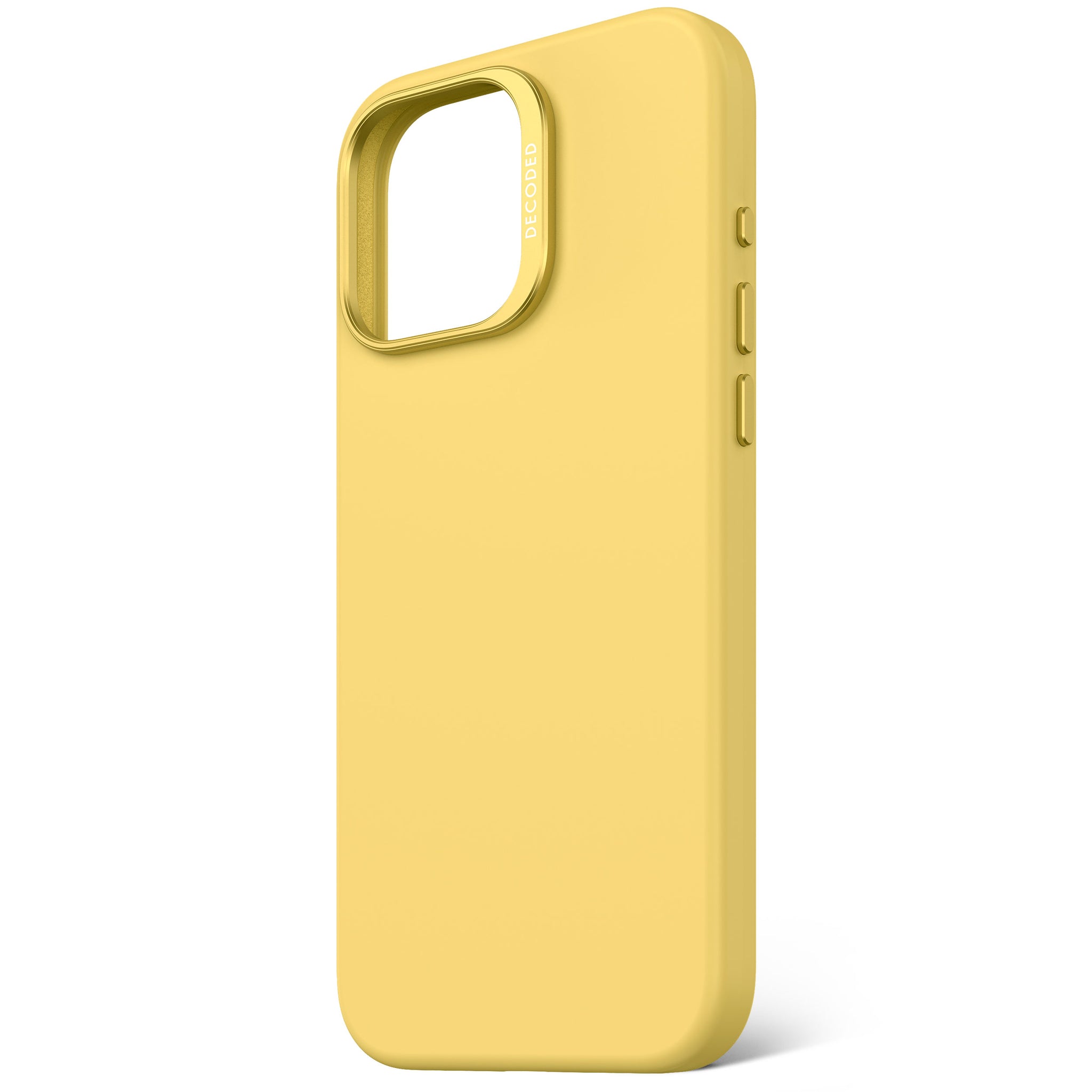 AntiMicrobial Silicone Case iPhone 16 Pro Max - Popcorn Yellow