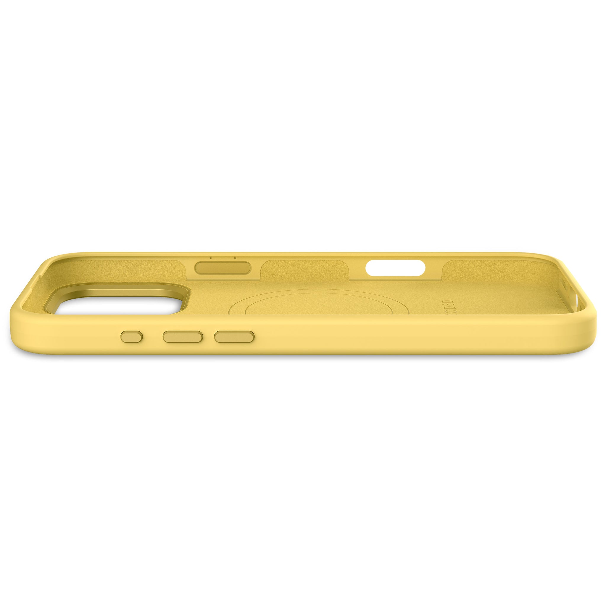 AntiMicrobial Silicone Case iPhone 16 Pro Max - Popcorn Yellow