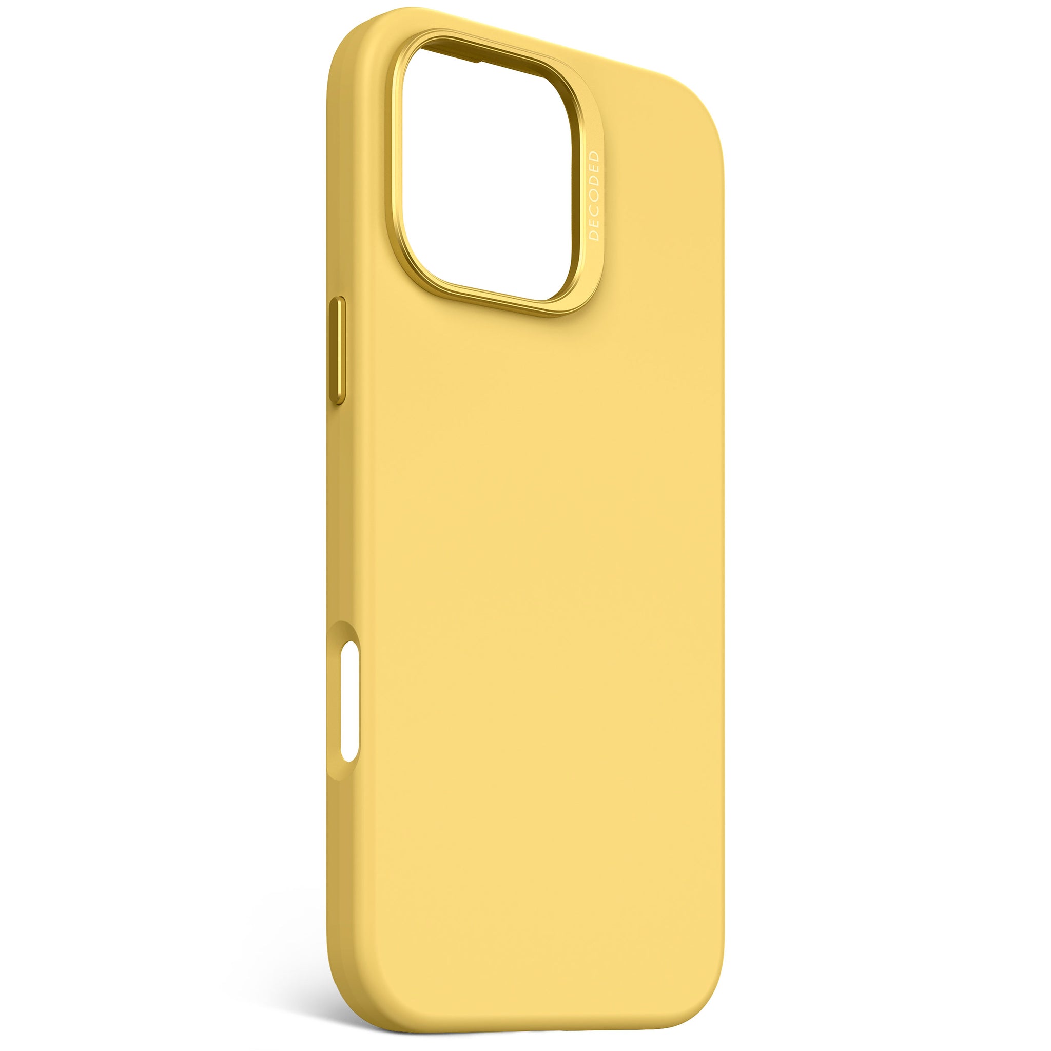 AntiMicrobial Silicone Case iPhone 16 Pro Max - Popcorn Yellow
