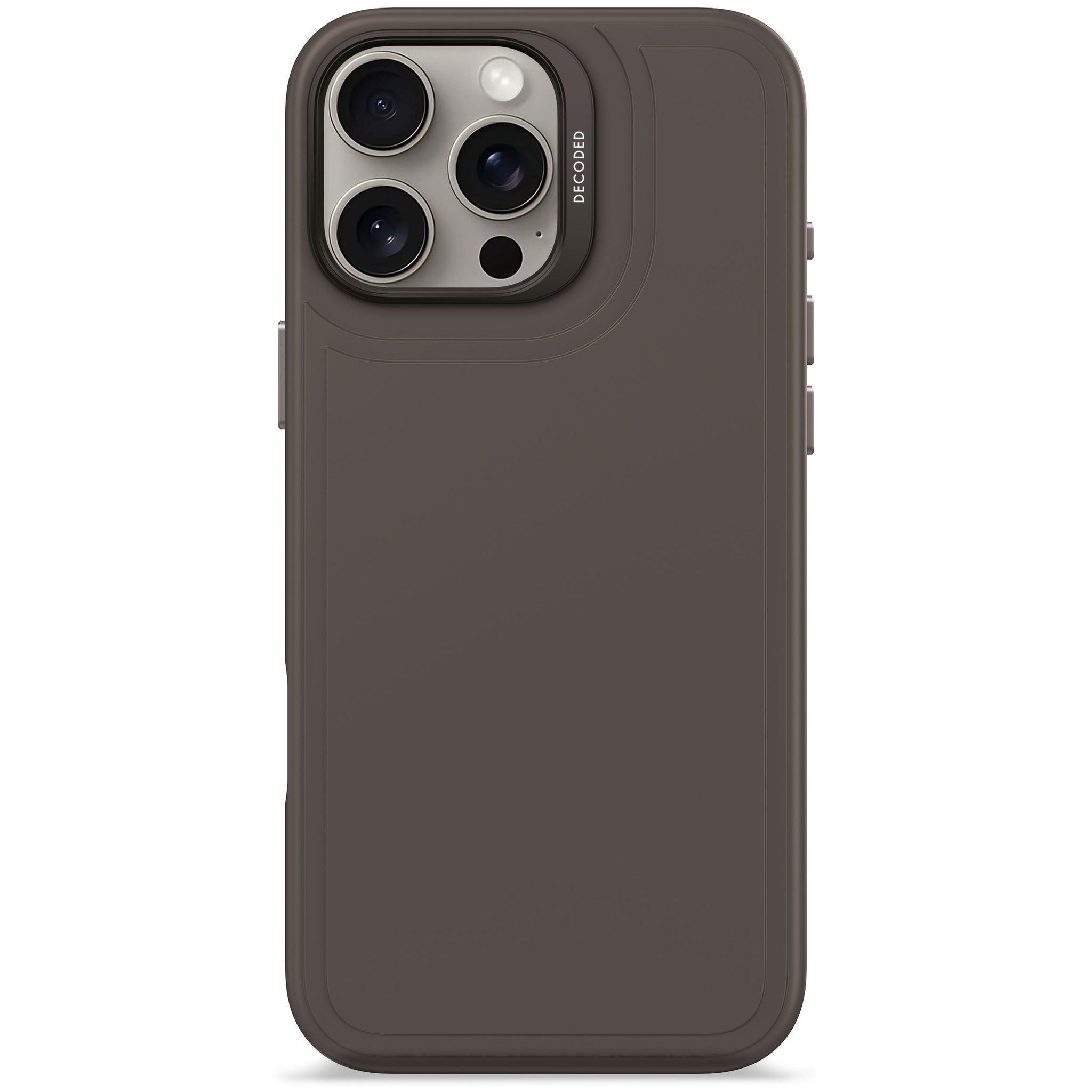 AntiMicrobial Silicone Stacks Case iPhone 16 Pro Max - Phantom