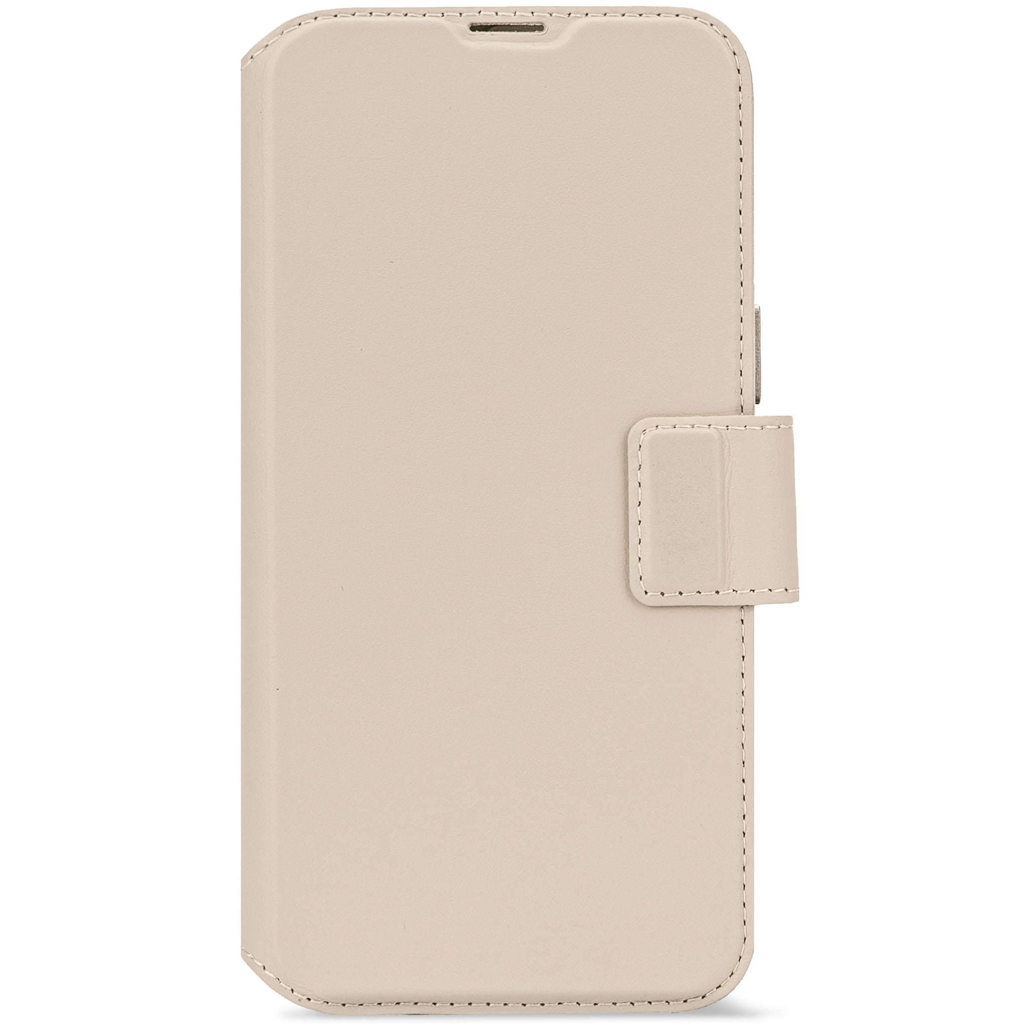 Leather Detachable Wallet Case iPhone 16 Pro Max - Clay Beige