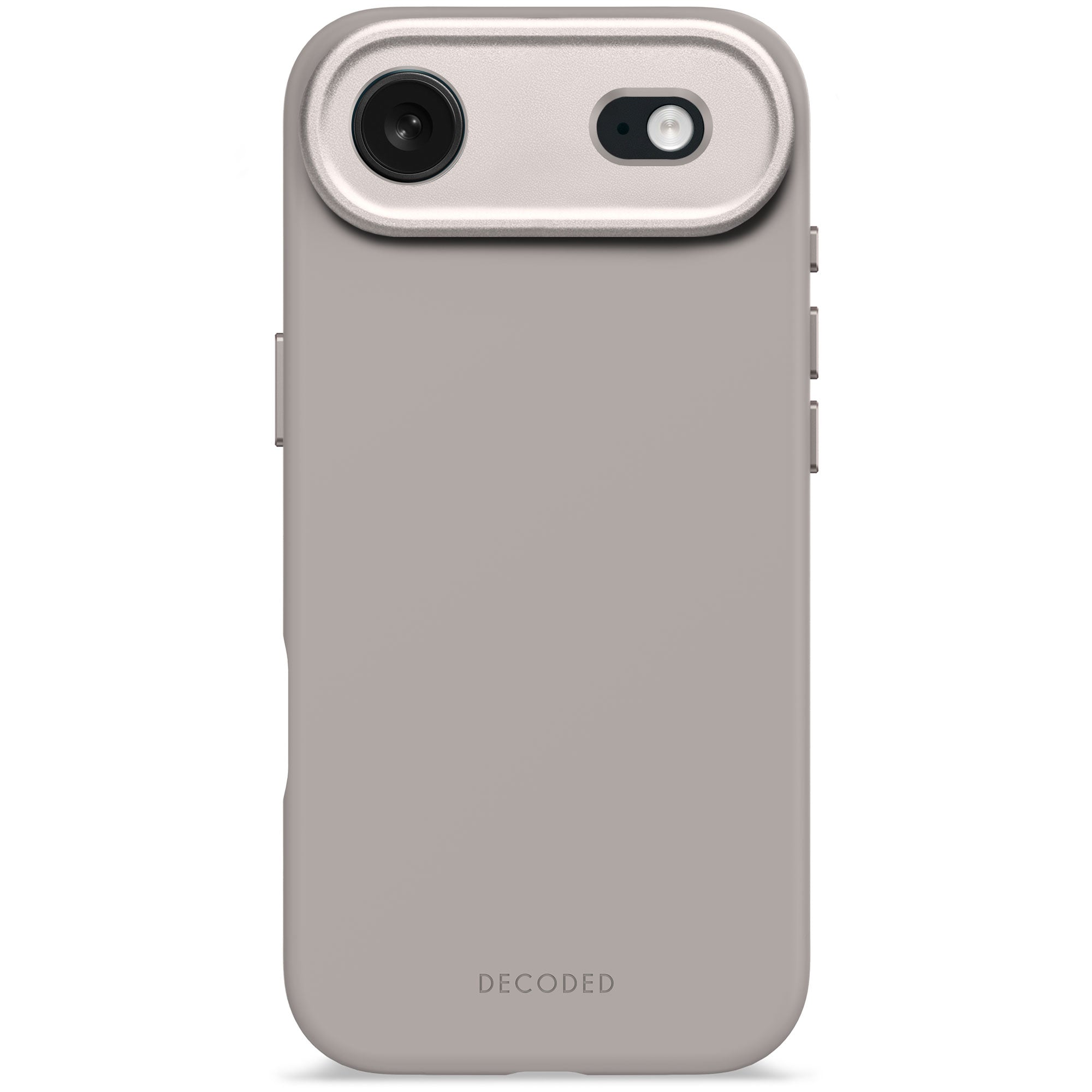 DECODED AntiMicrobial Silicone Case | Soft Taupe | iPhone Air DECODED AntiMicrobial Silicone Case | Soft Taupe | iPhone Air