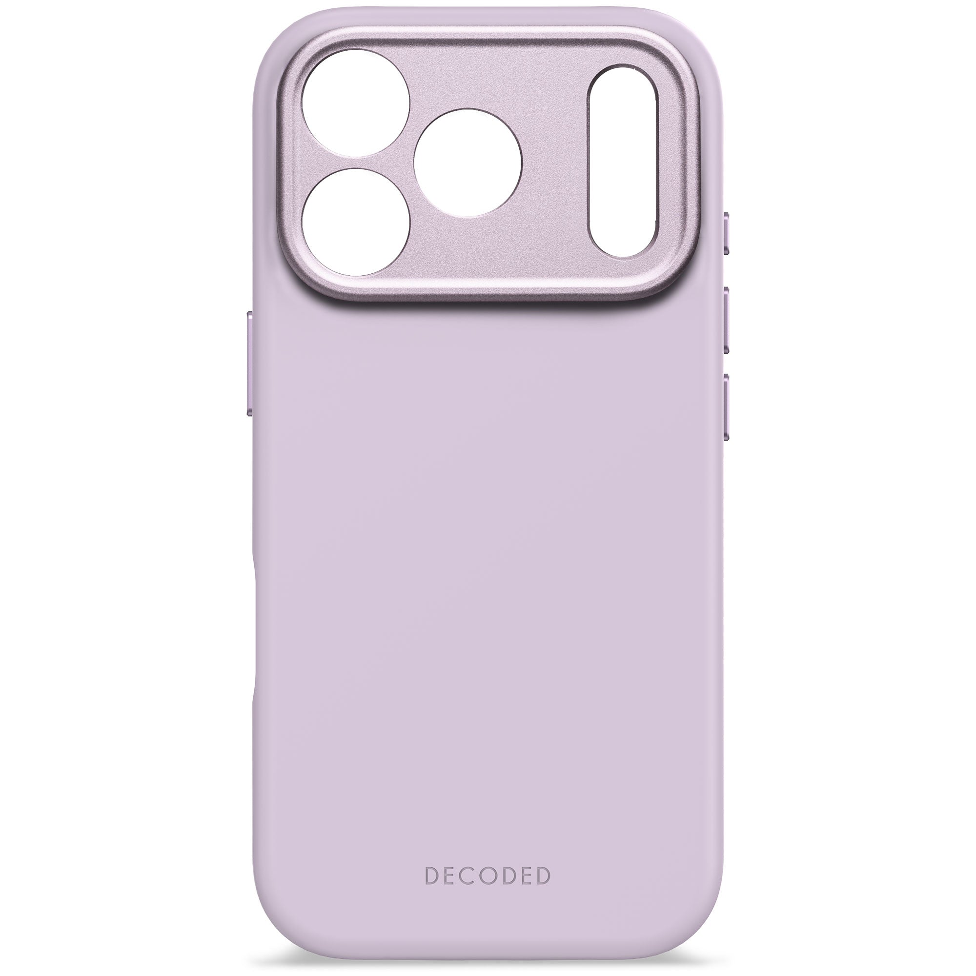 AntiMicrobial Silicone Case iPhone 17 Pro - Lavender - DECODED Decoded AntiMicrobial Silicone Case iPhone 17 Pro - Lavender - DECODED Decoded