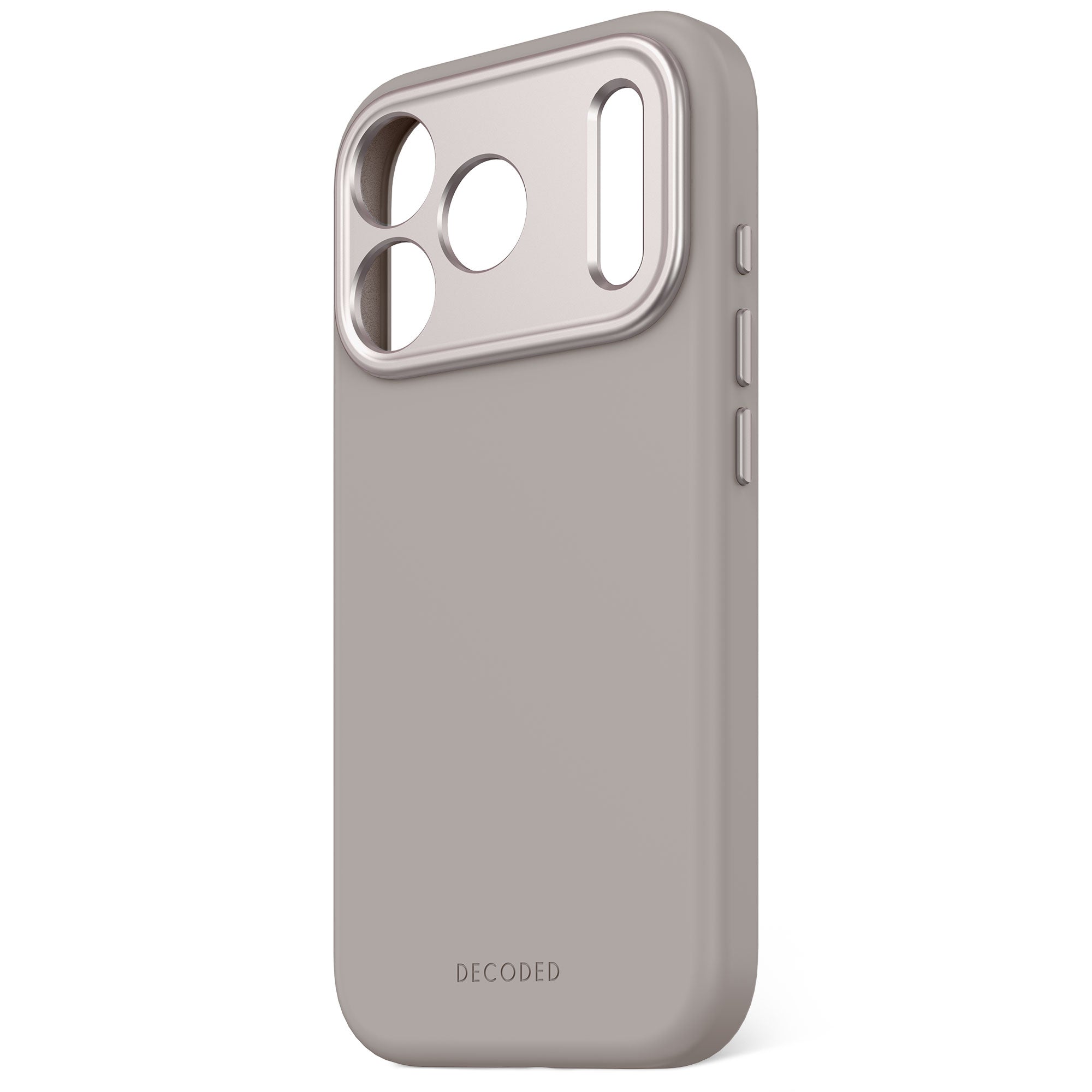 AntiMicrobial Silicone Case iPhone 17 Pro - Soft Taupe AntiMicrobial Silicone Case iPhone 17 Pro - Soft Taupe