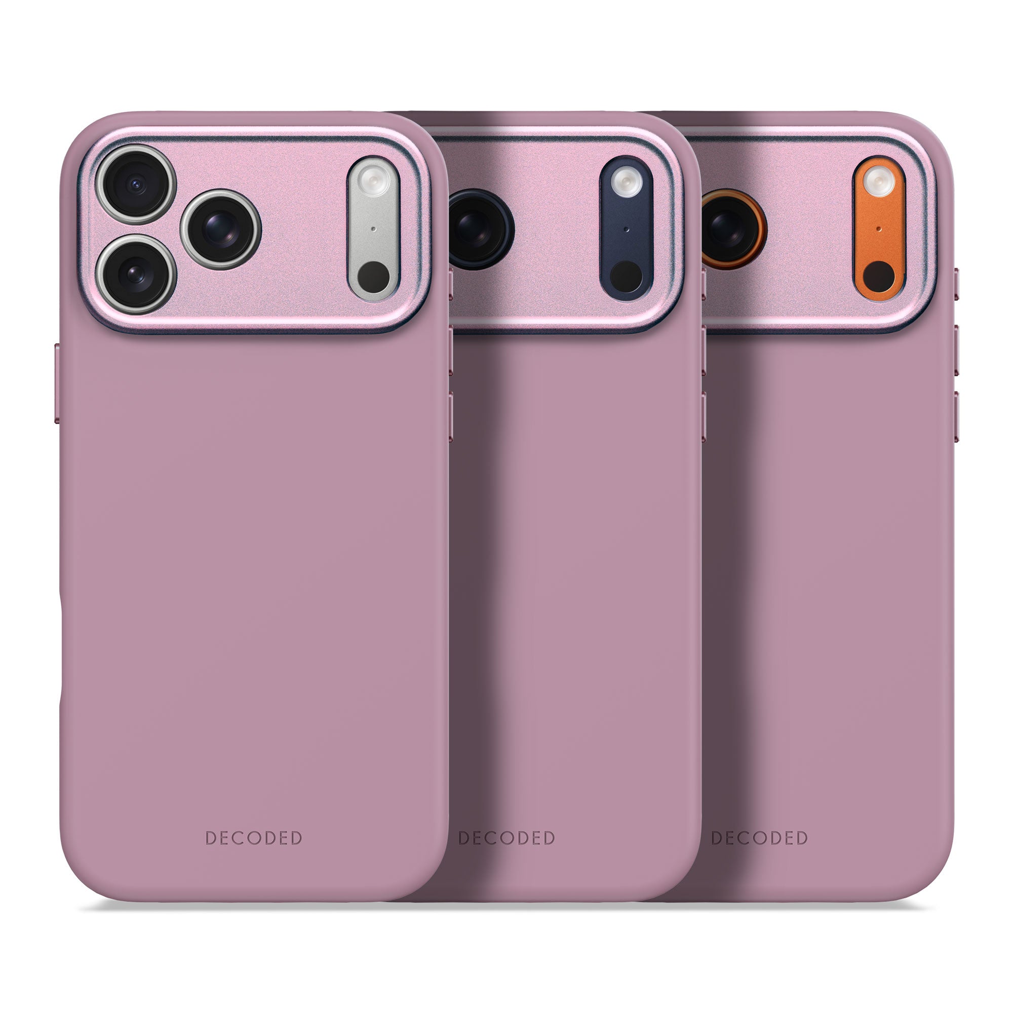 AntiMicrobial Silicone Case iPhone 17 Pro Max - Rosette - DECODED