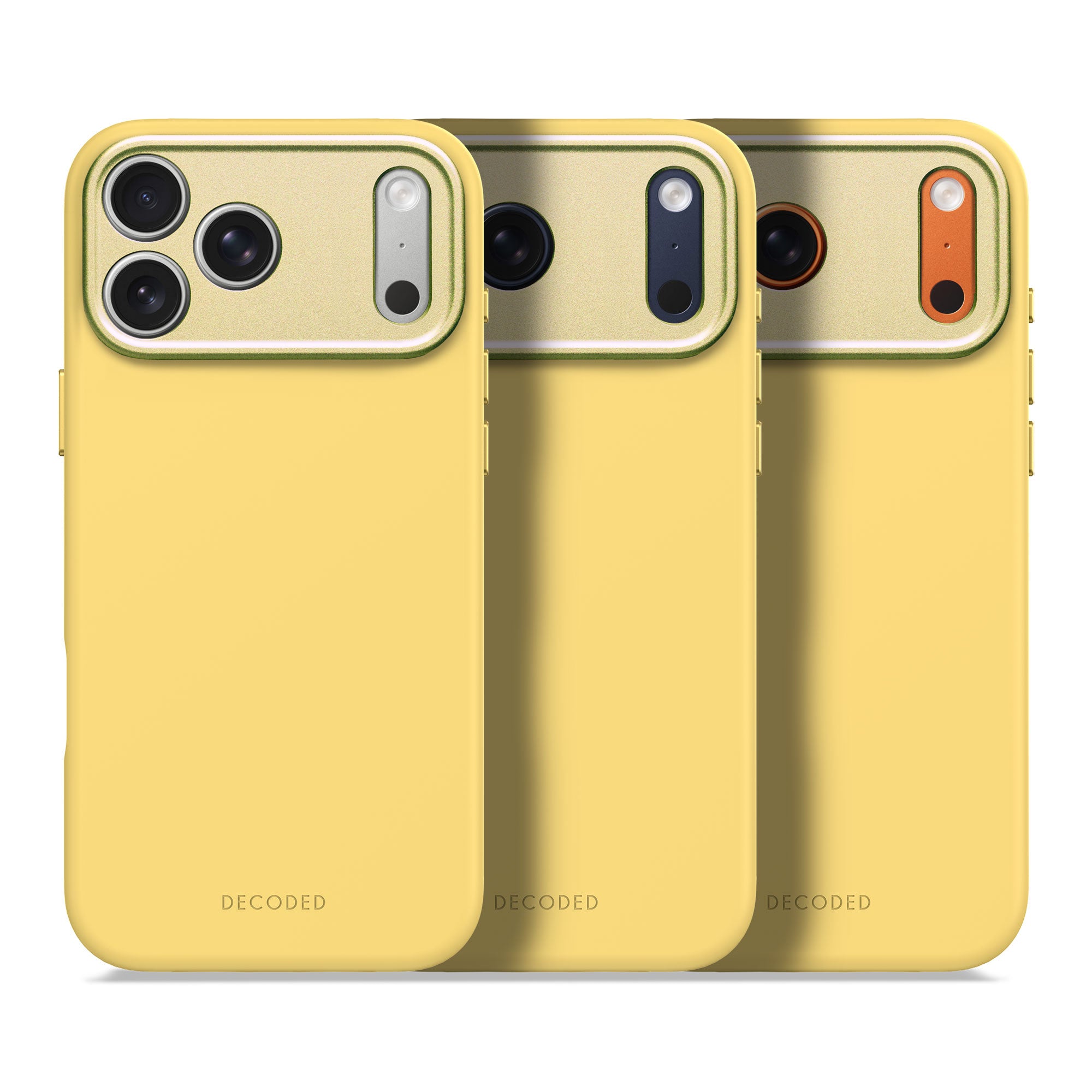 AntiMicrobial Silicone Case iPhone 17 Pro Max - Yuma Yellow