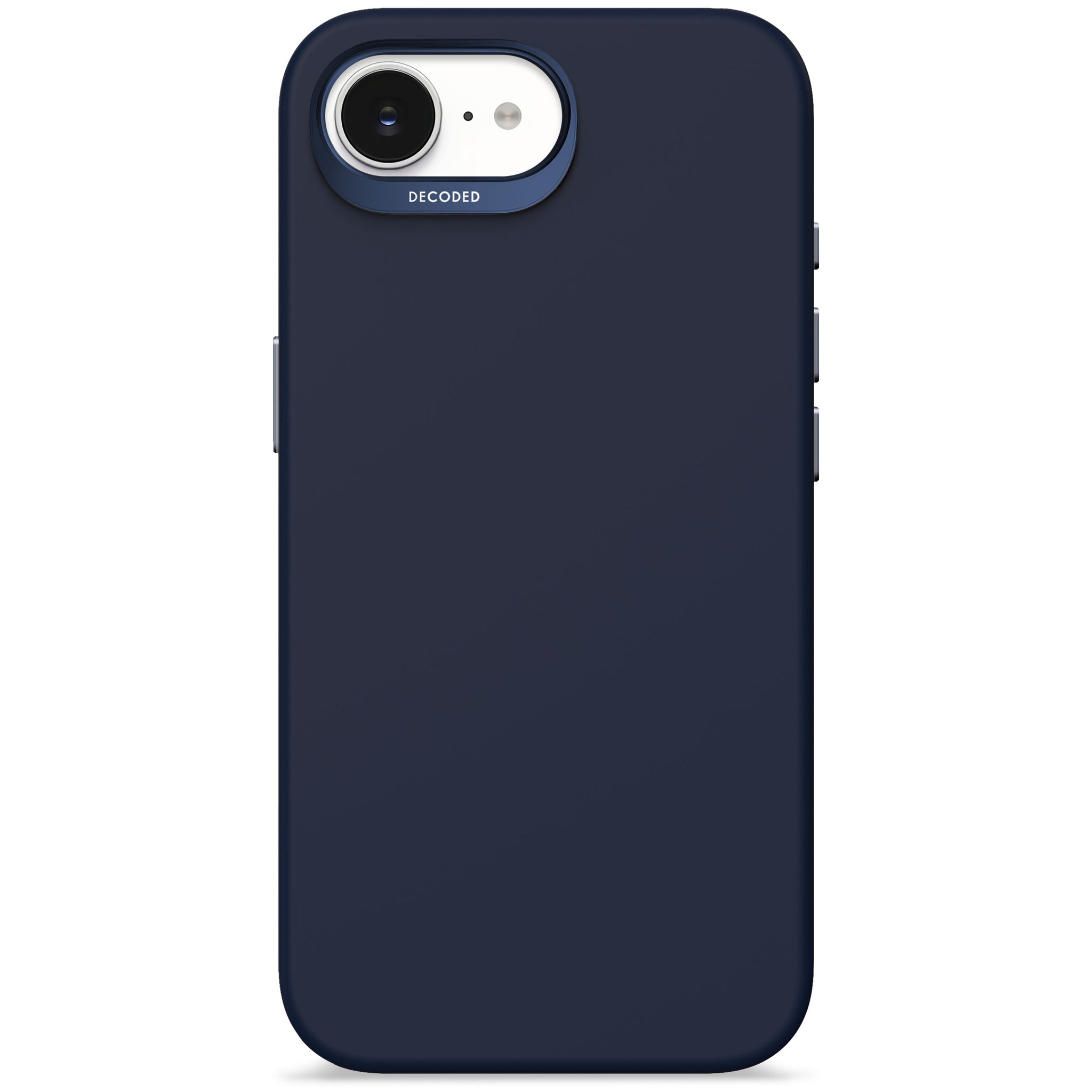 DECODED AntiMicrobial Silicone Case | Navy Blue | iPhone 17e / 16e | D25IPOSEBCS9NY DECODED AntiMicrobial Silicone Case | Navy Blue | iPhone 17e / 16e | D25IPOSEBCS9NY