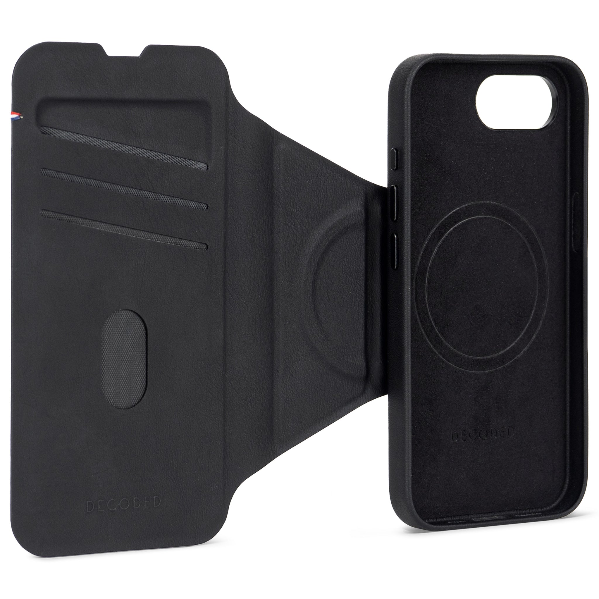 Textured Silicone Detachable Wallet | Black | iPhone 17e / 16e Textured Silicone Detachable Wallet | Black | iPhone 17e / 16e