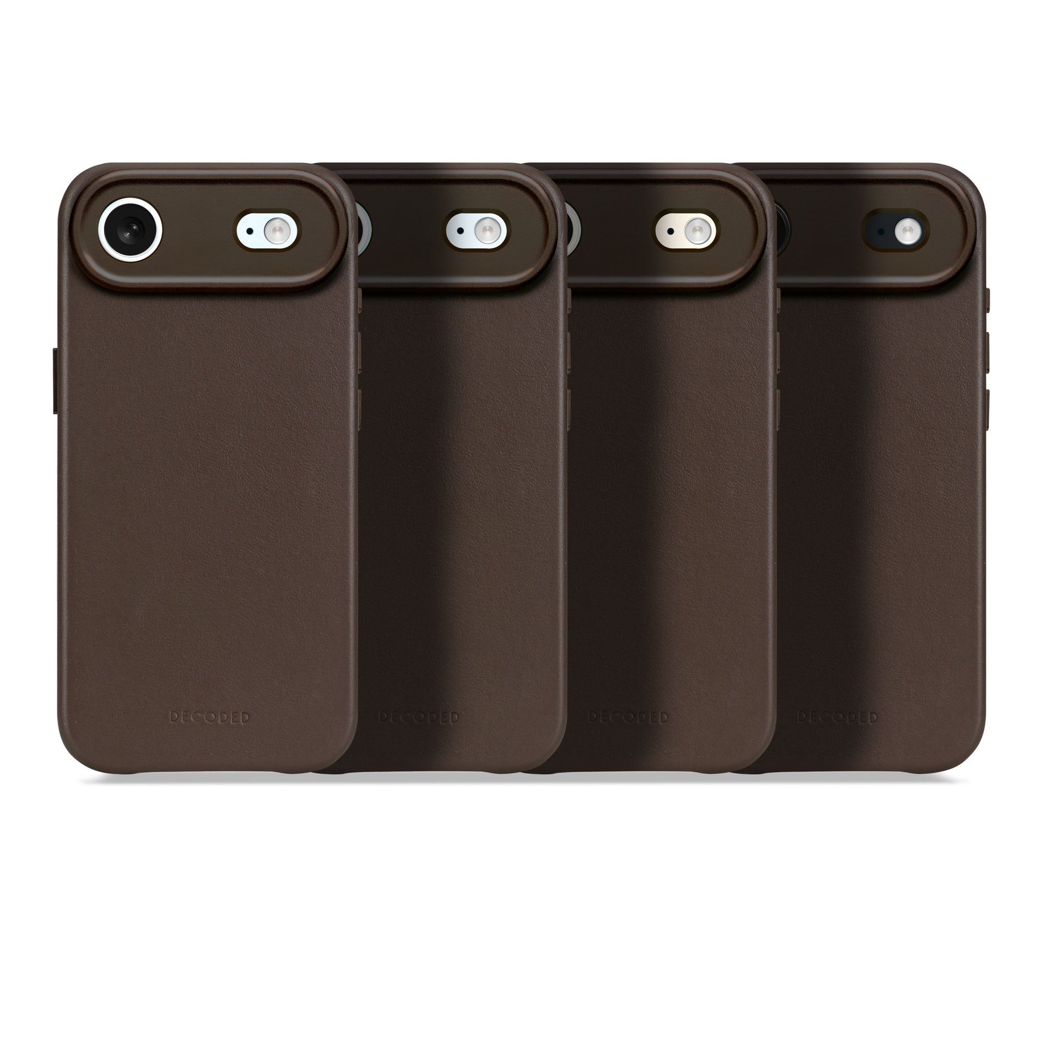 Leather Case iPhone 17 Air - Chocolate Brown - DECODED – Decoded