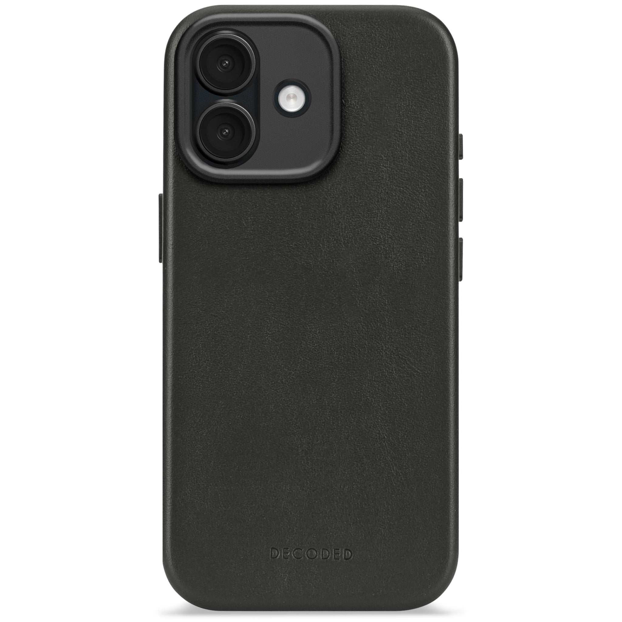 Leather Case iPhone 17 - Black - DECODED – Decoded