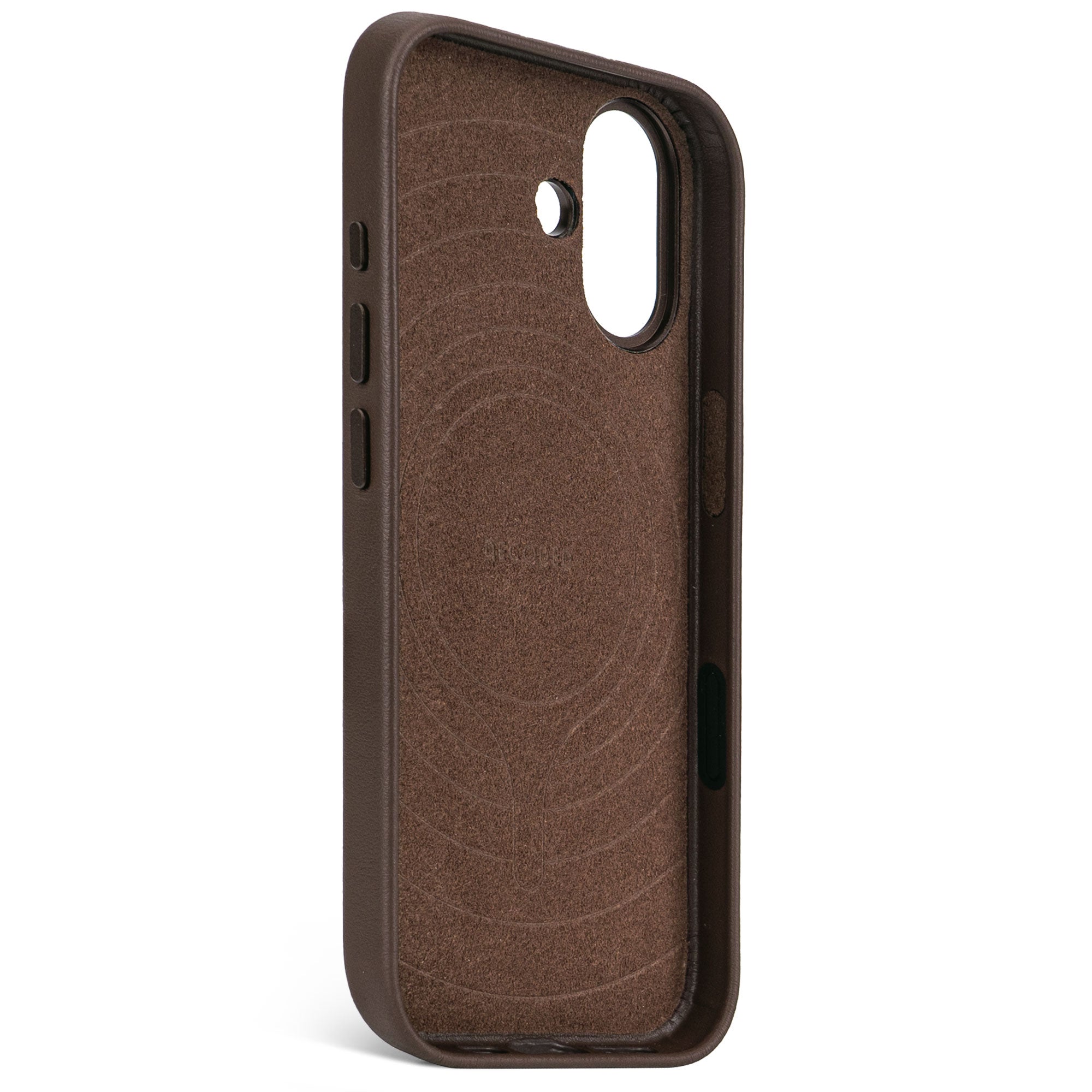 Leather Case iPhone 17 - Chocolate Brown - DECODED – Decoded | Denmark