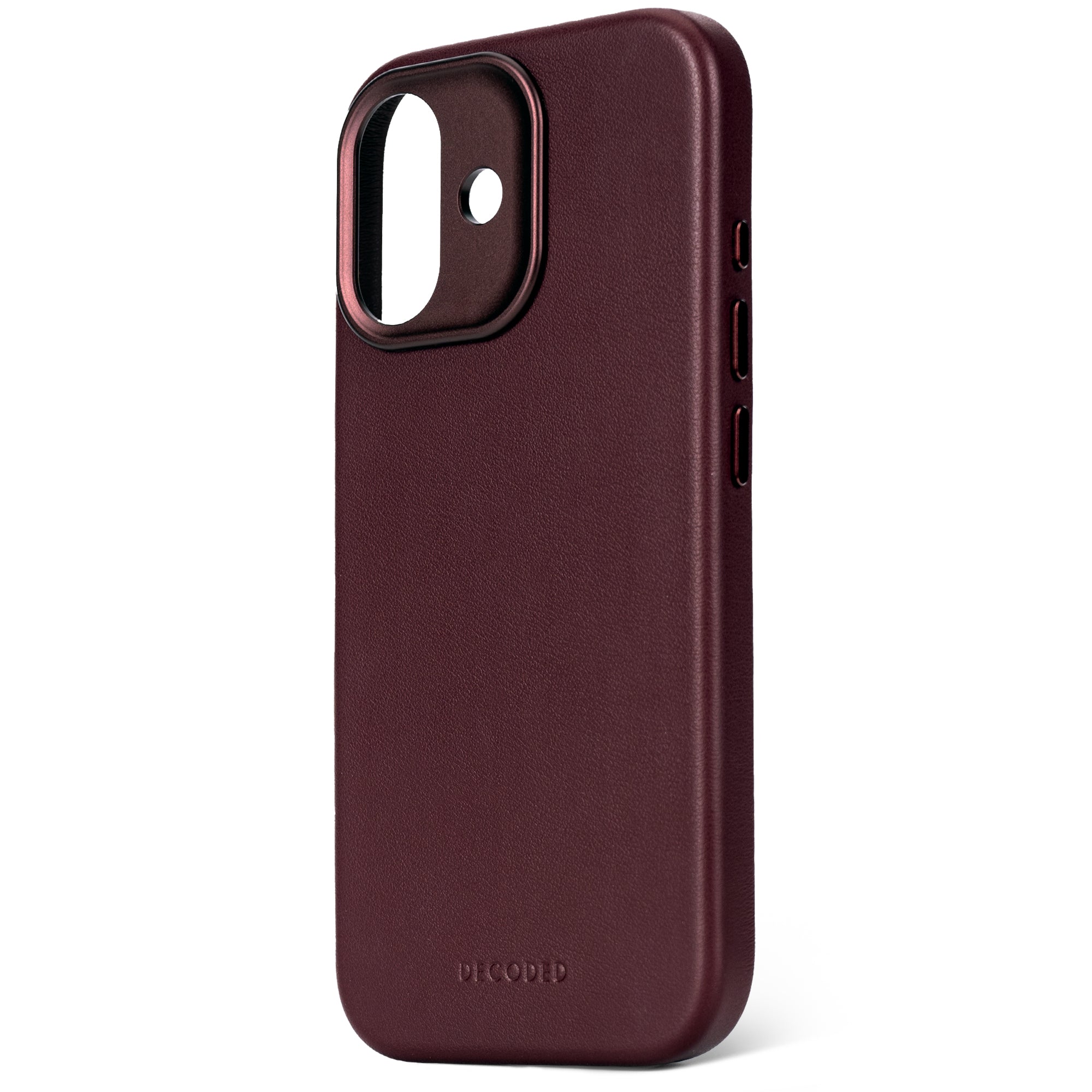 DECODED Leather Case | Burgundy | iPhone 17 | D26IPO17BC1DY DECODED Leather Case | Burgundy | iPhone 17 | D26IPO17BC1DY