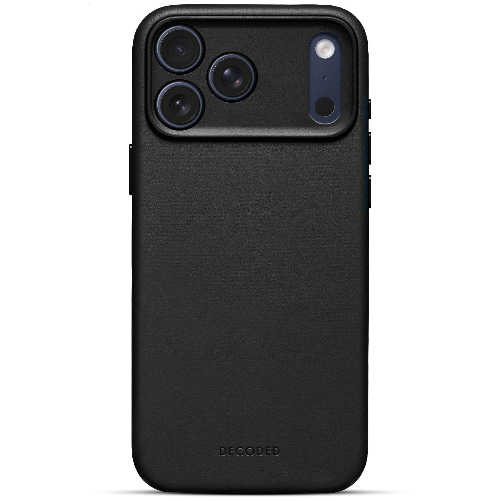Leather Case iPhone 17 Pro - Black - DECODED – Decoded